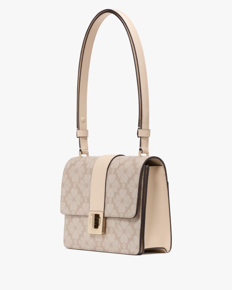 Spade Flower Small Flap Shoulder Bag