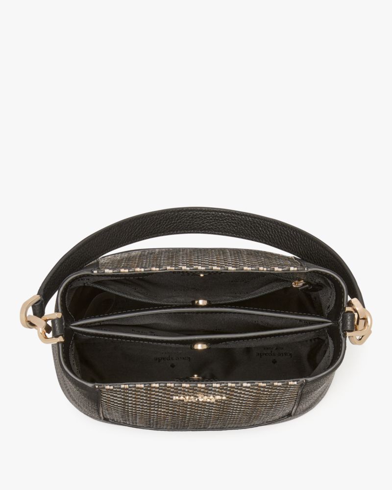Lena Straw Bucket Bag