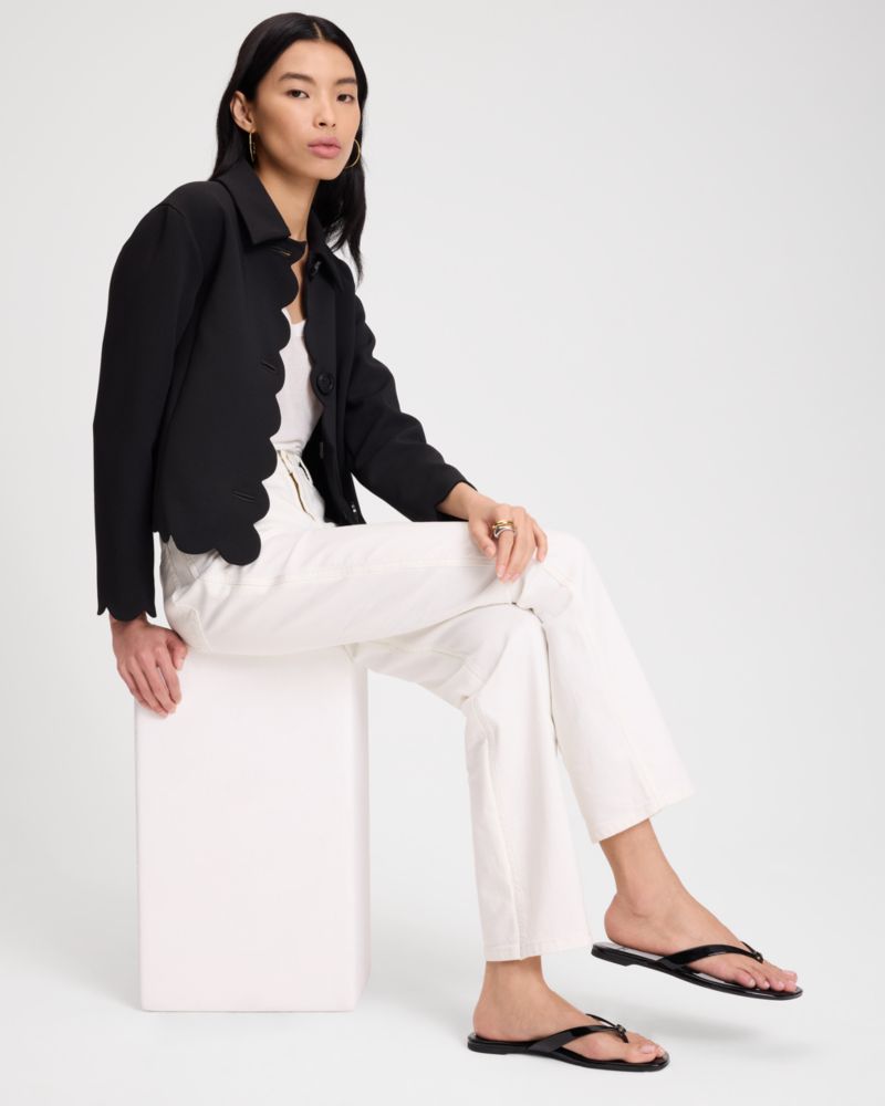 White Boyfriend Jeans
