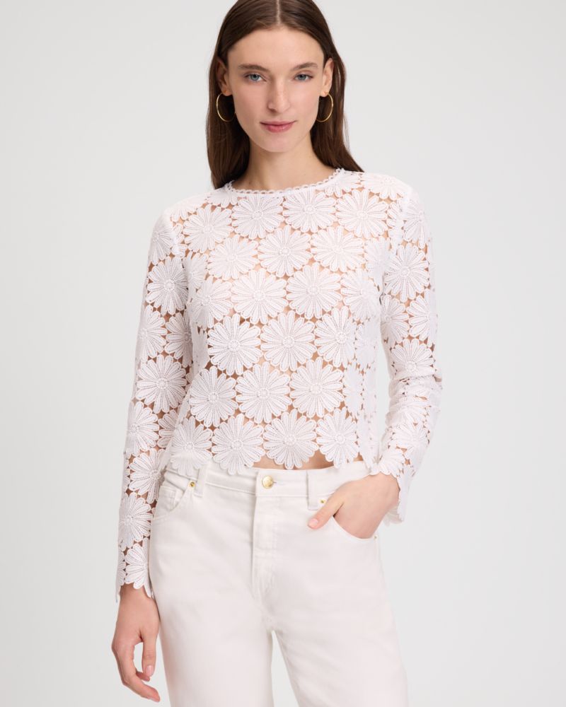 Daisy Lace Top
