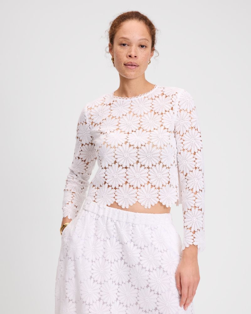 Daisy Lace Top
