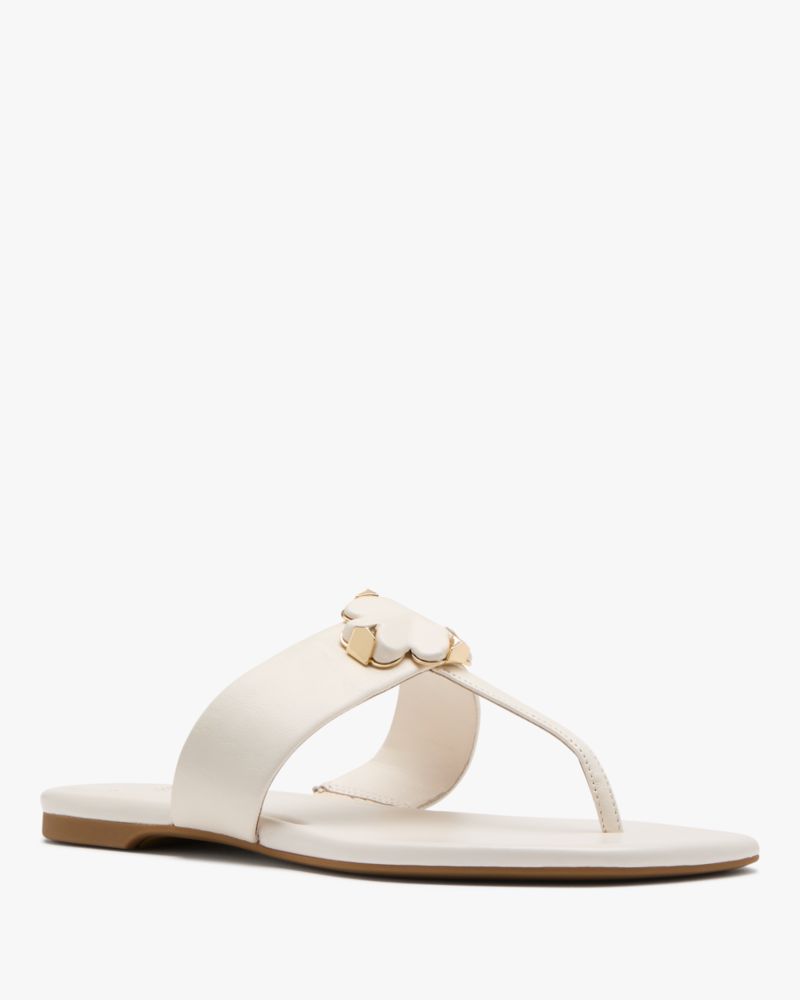Spade Flower Thong Sandals