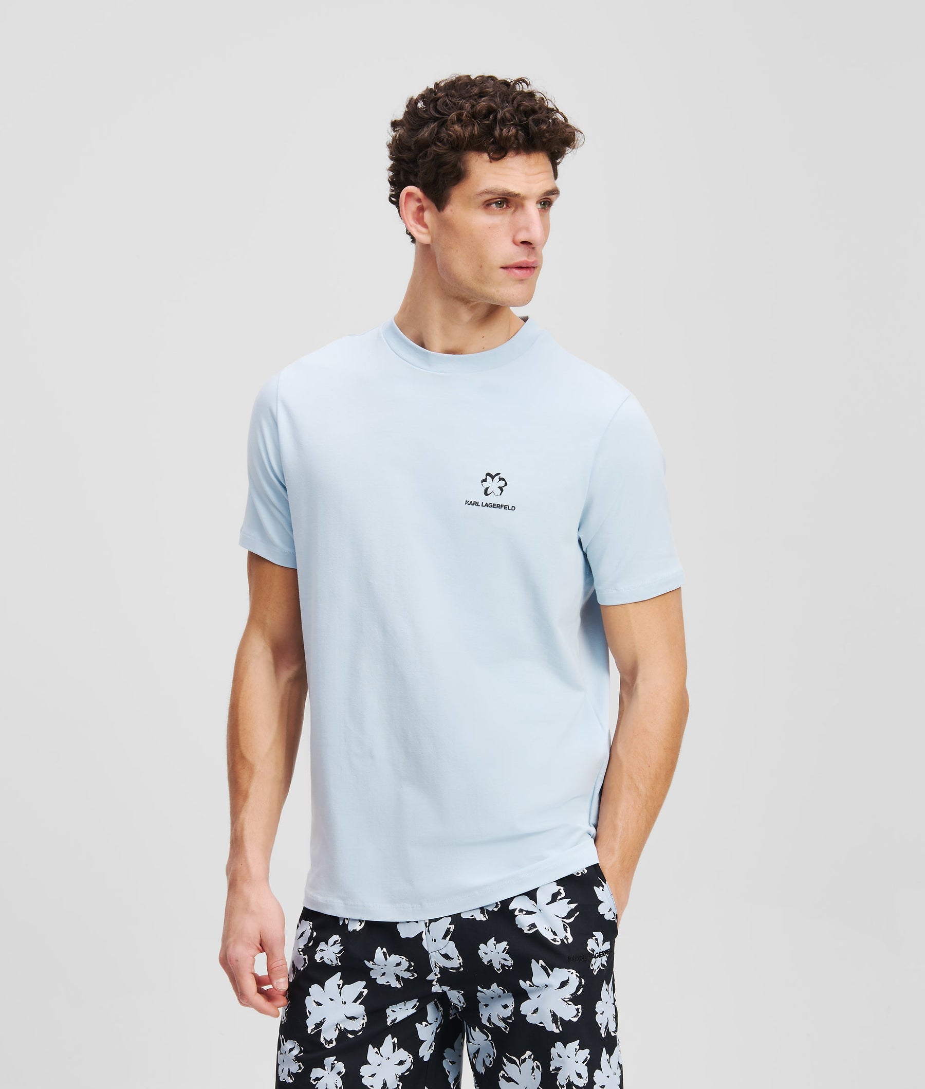 FLOWER PRINT T-SHIRT