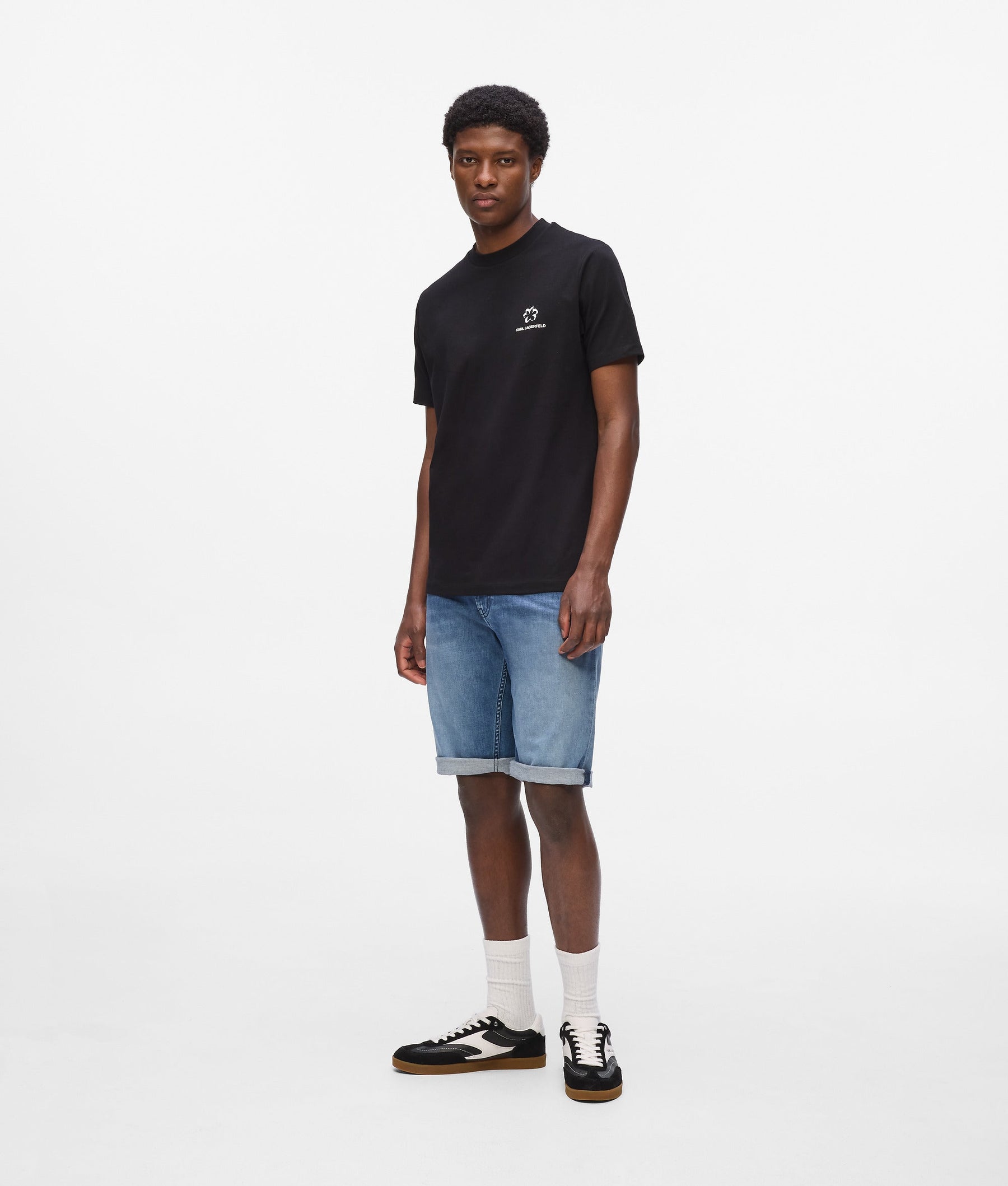 FLOWER PRINT T-SHIRT