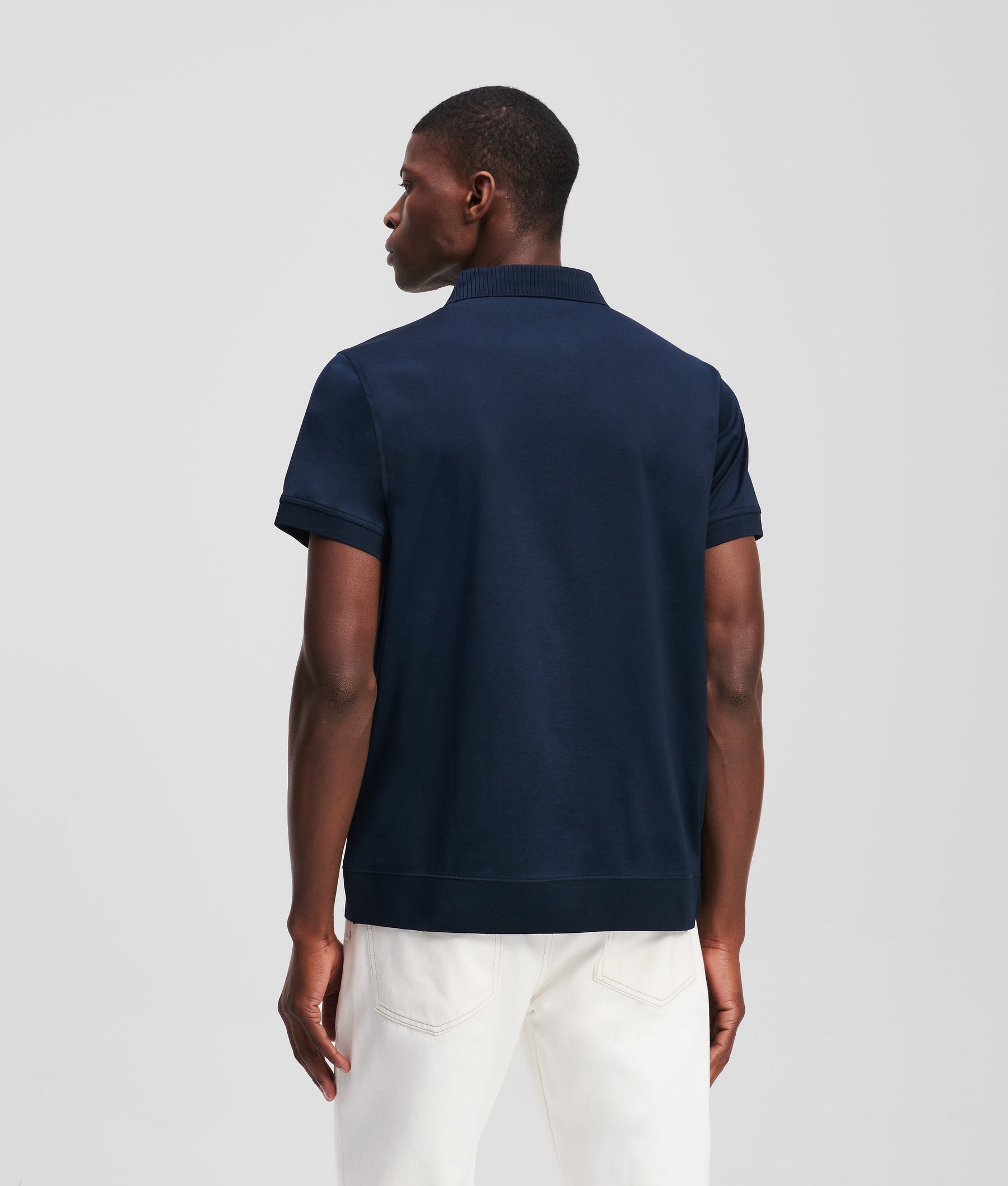 PRESS BUTTON POLO SHIRT