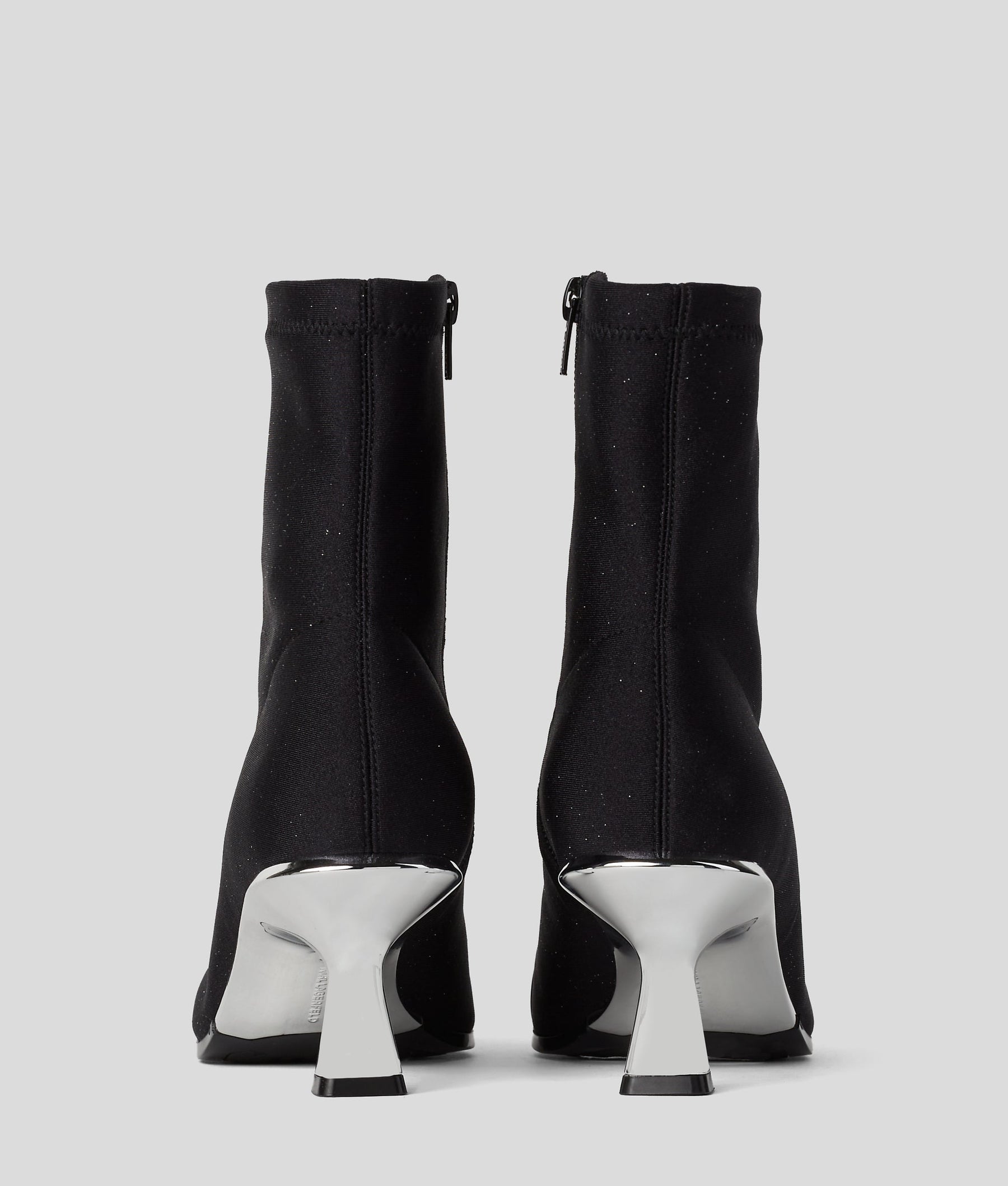 PANACHE GLITTER ANKLE BOOTS