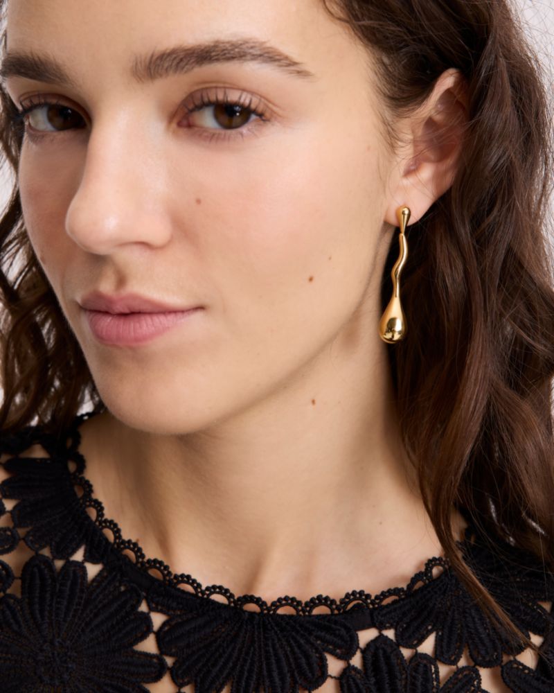 Molten Linear Earrings