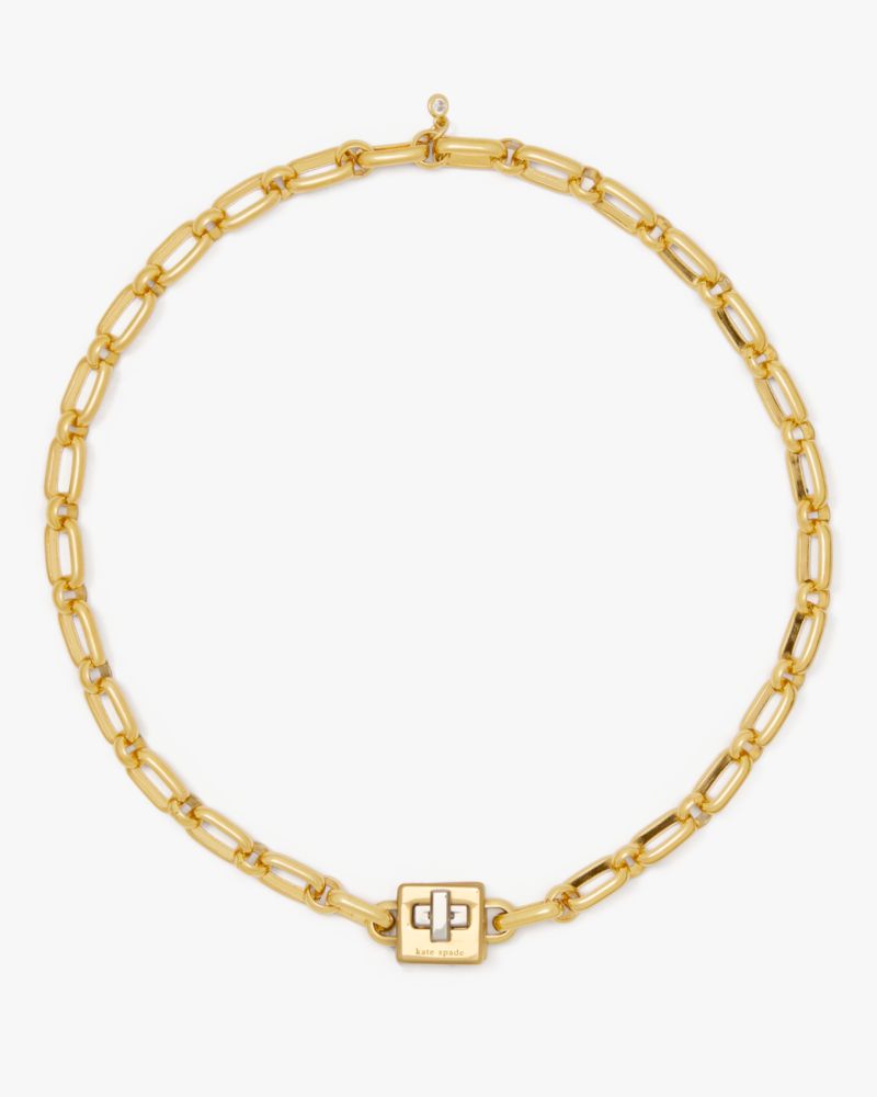 Phoebe Turnlock Necklace