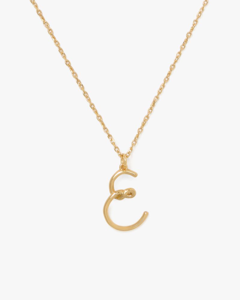Initial Script E Pendant