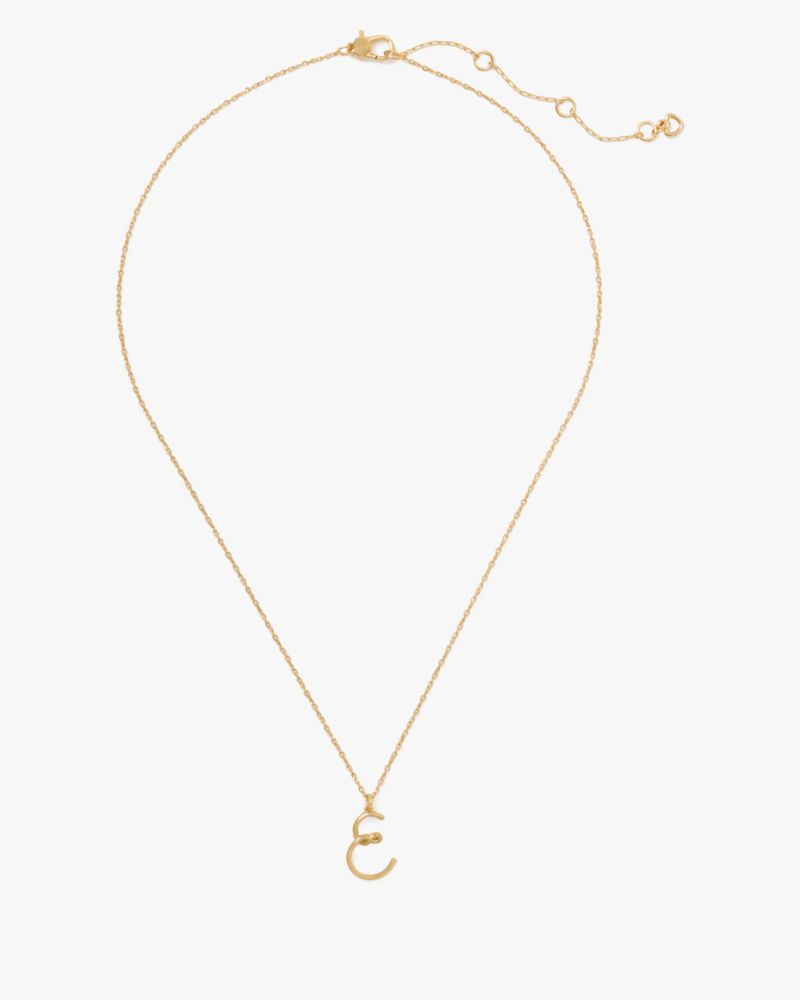 Initial Script E Pendant