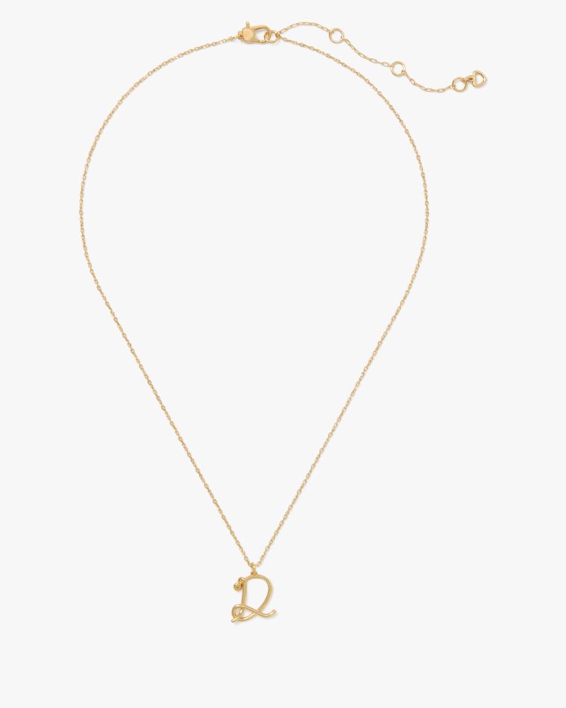 Initial Script D Pendant