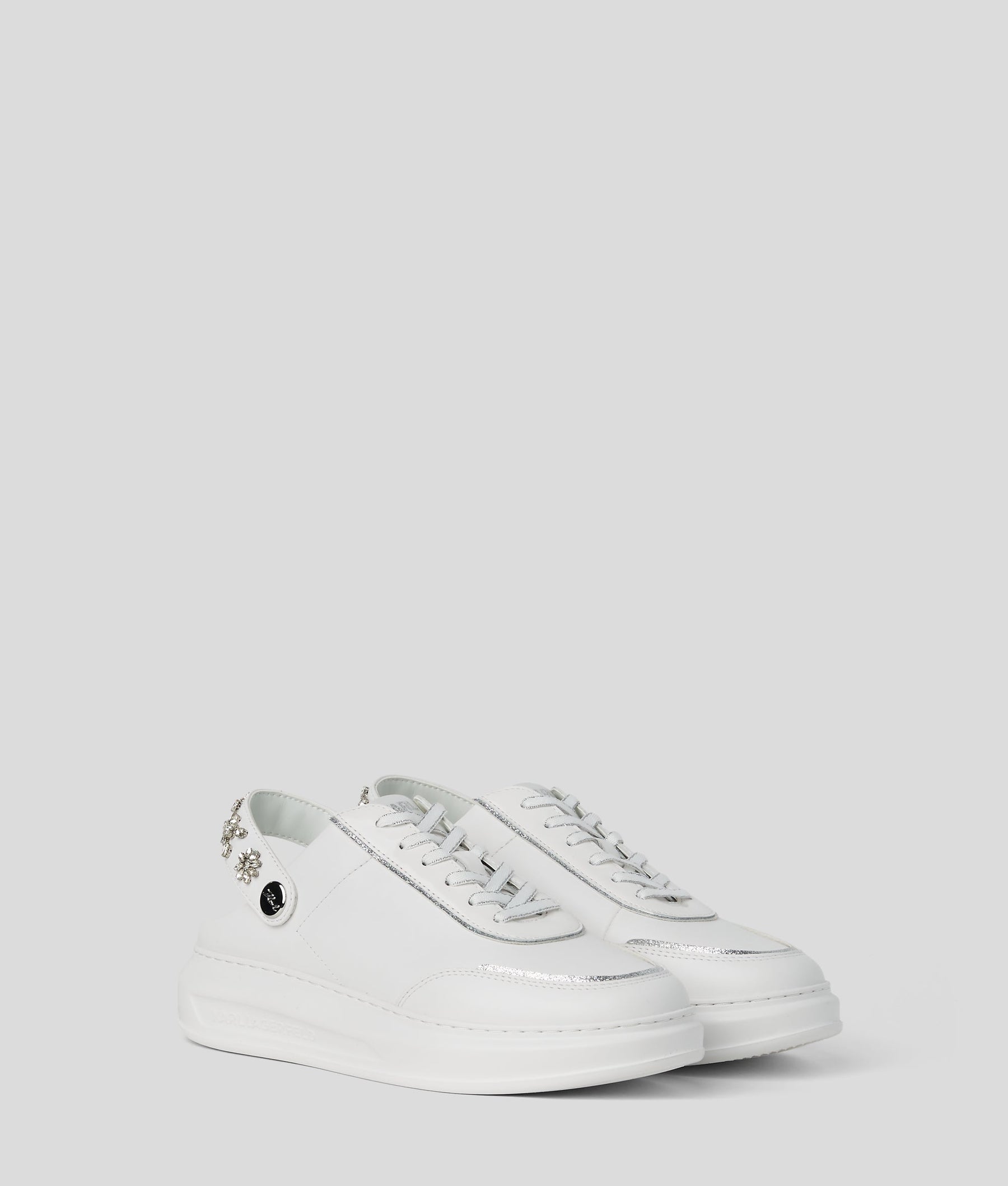 KAPRI FLORASTONE SLINGBACK TRAINERS