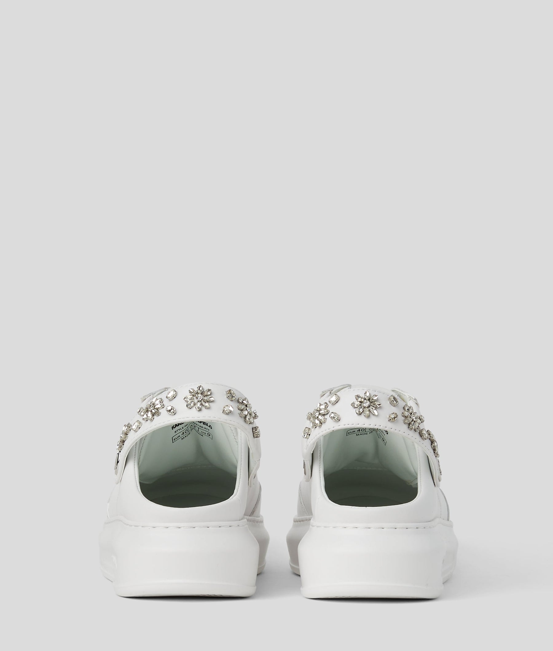 KAPRI FLORASTONE SLINGBACK TRAINERS