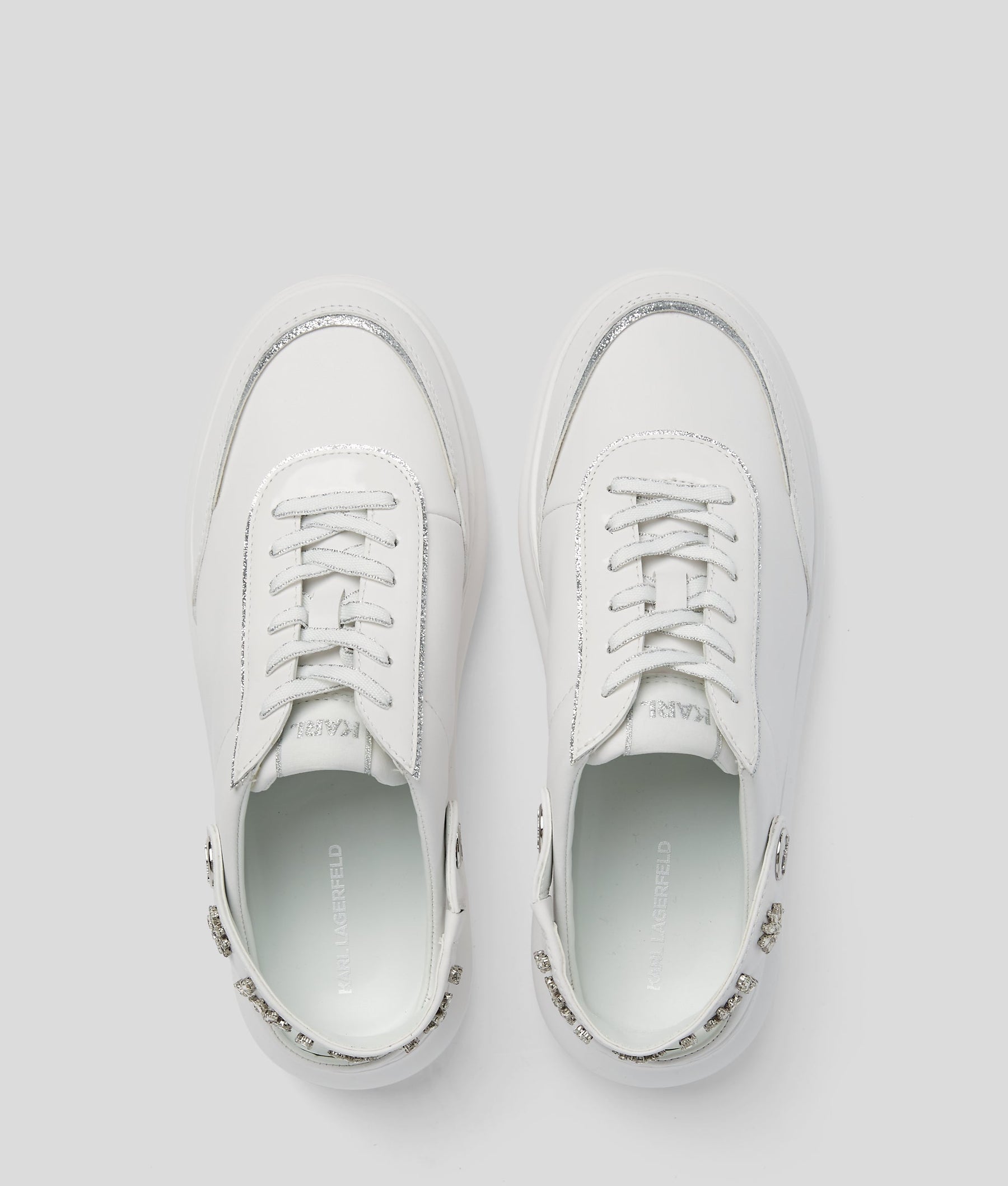 KAPRI FLORASTONE SLINGBACK TRAINERS