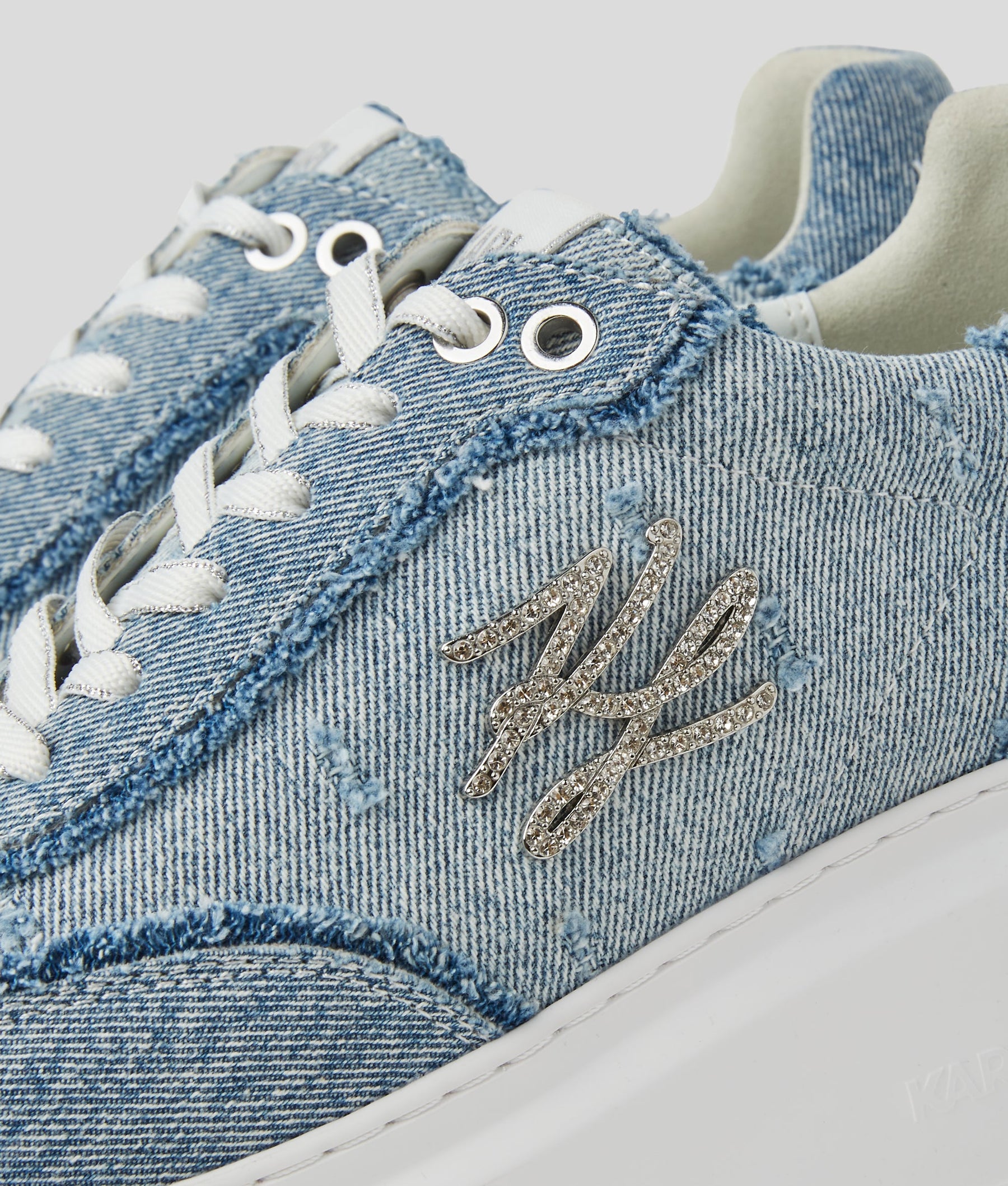ANAKAPRI AUTOGRAPH DENIM TRAINERS