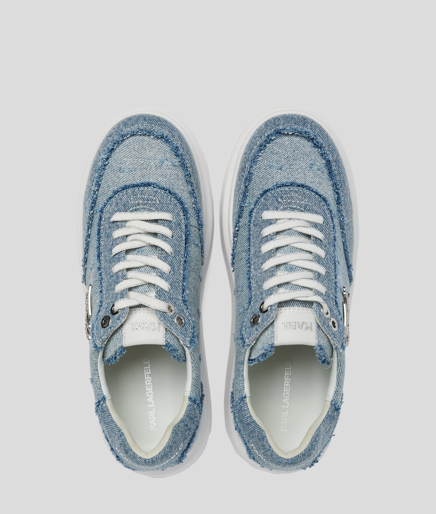 ANAKAPRI AUTOGRAPH DENIM TRAINERS