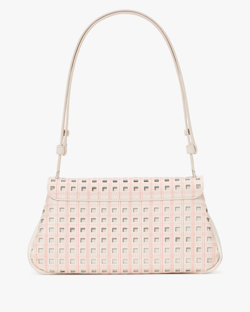 Grace Perforated Convertible Shoulder Bag