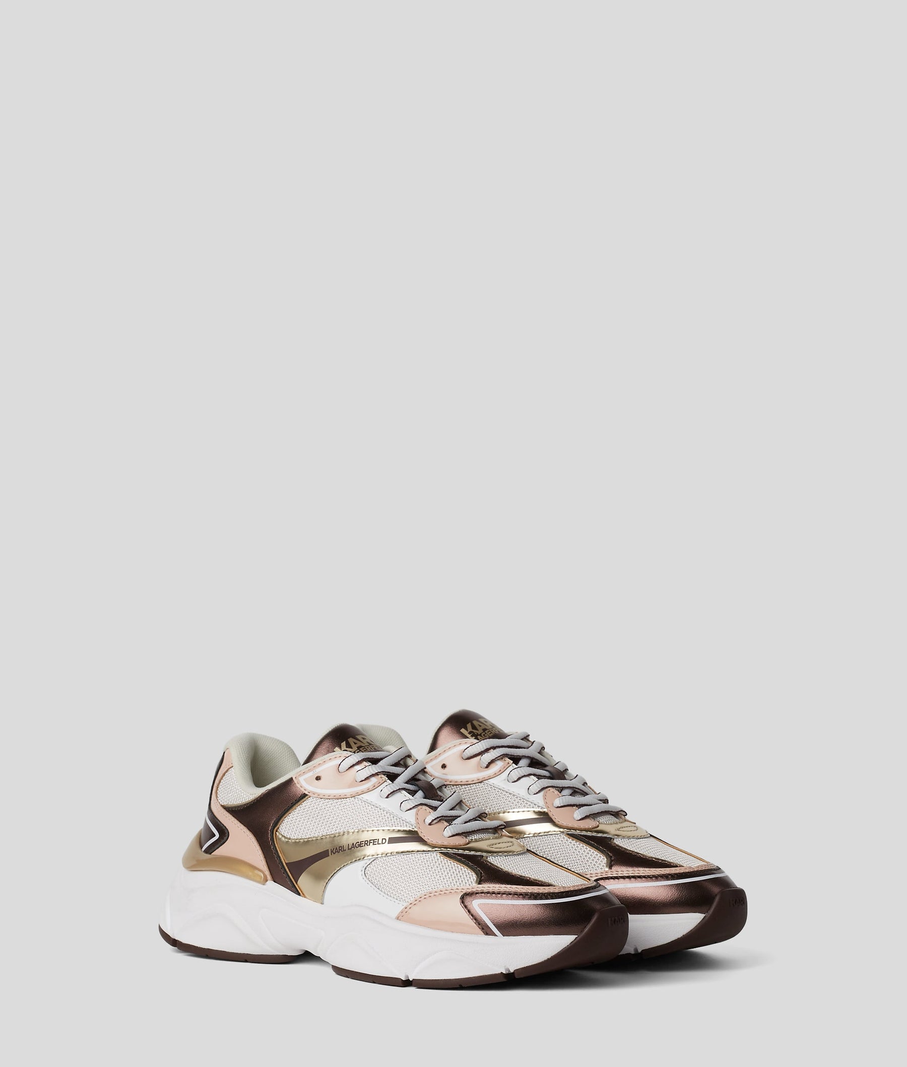 KOMET METALLIC TRAINERS