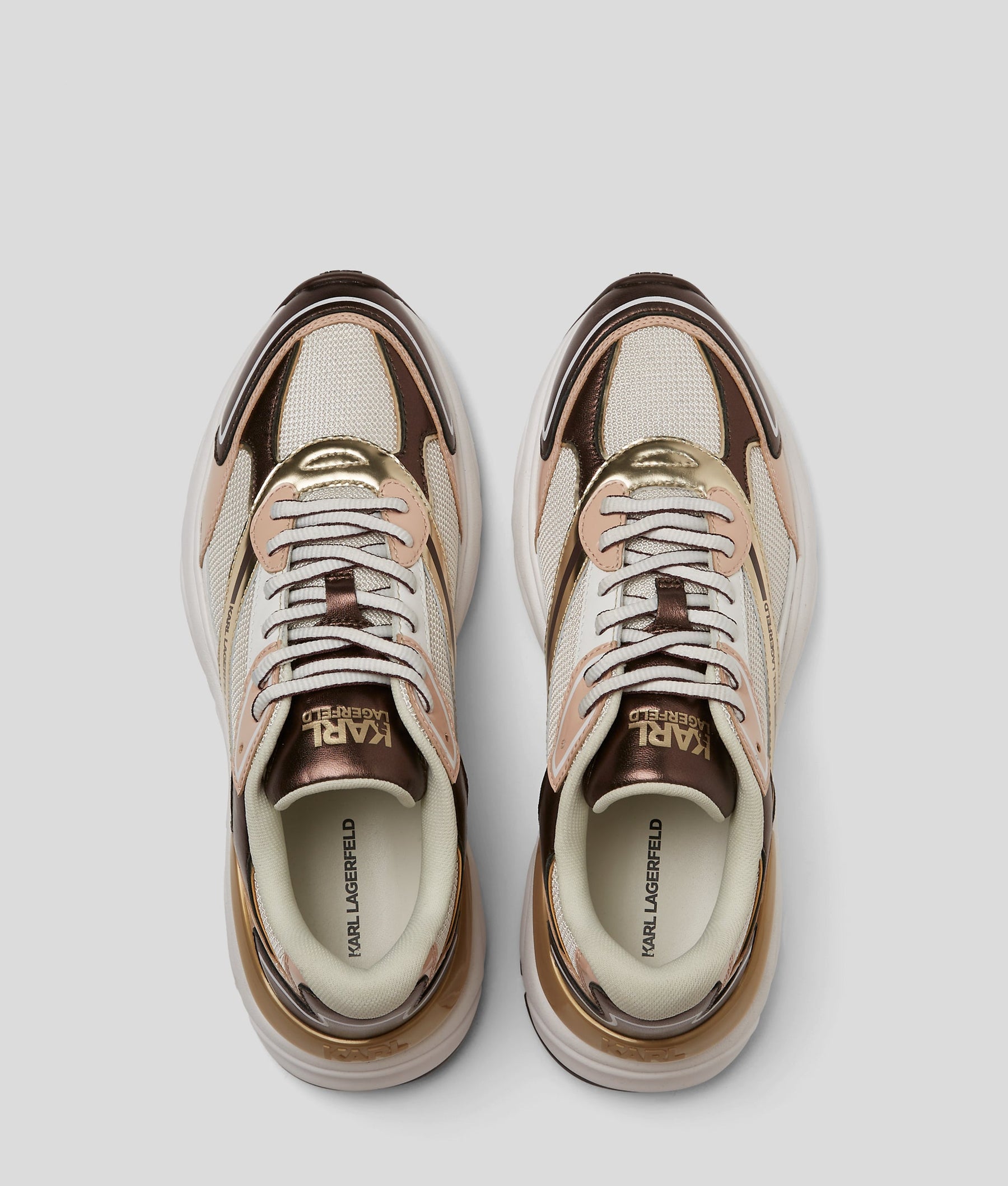 KOMET METALLIC TRAINERS