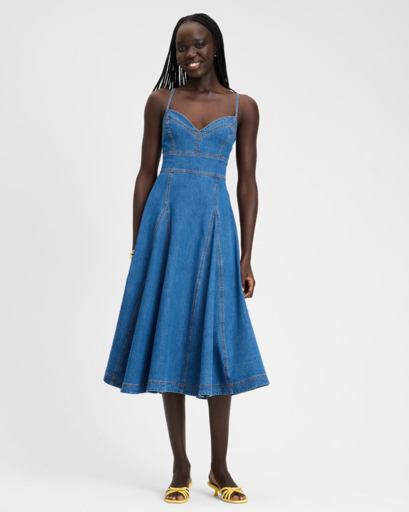 Denim Midi Dress