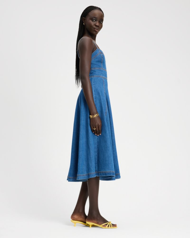 Denim Midi Dress