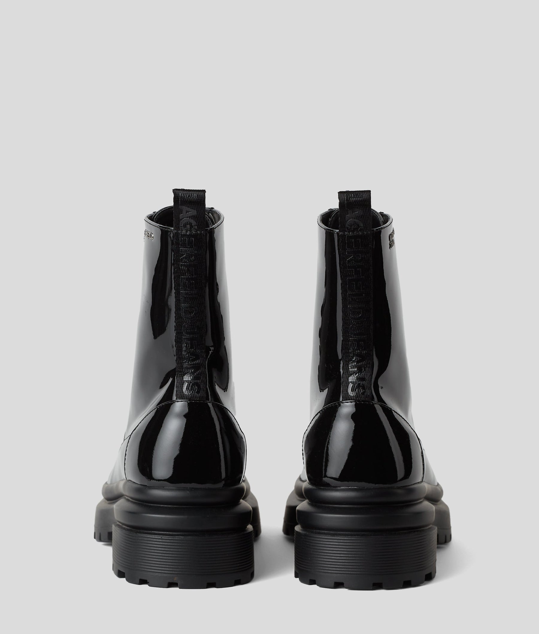 BROOKE PATENT LEATHER BOOTS