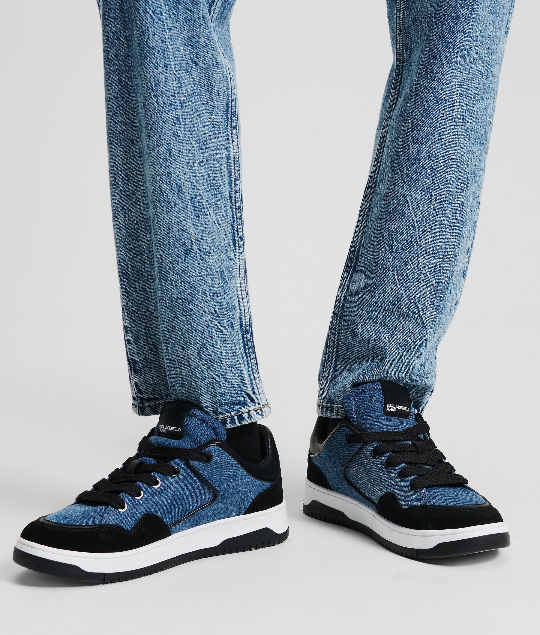 KREW DENIM TRAINERS