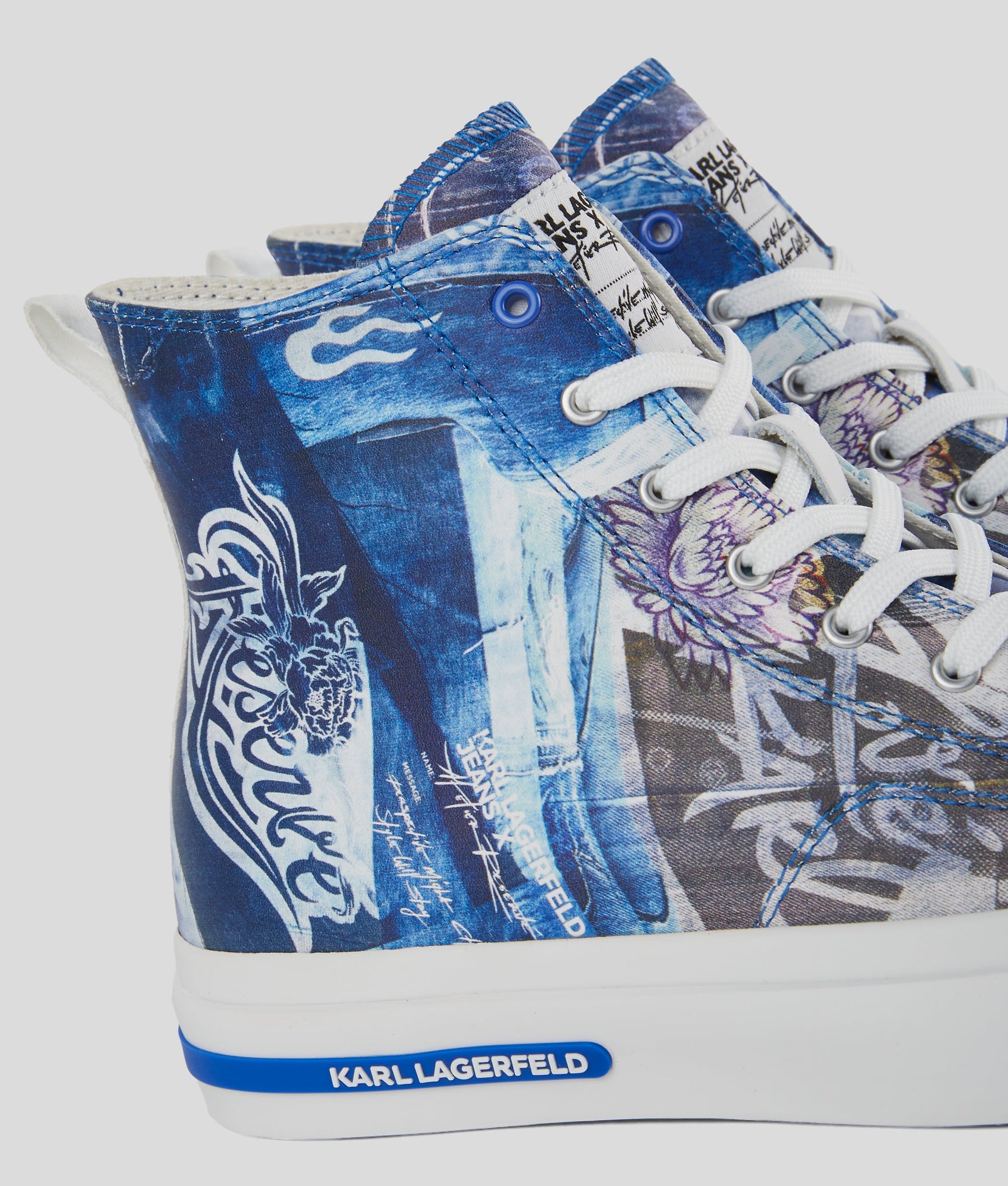 KLJ X ATELIER RESERVÉ VULC HIGH-TOP TRAINERS