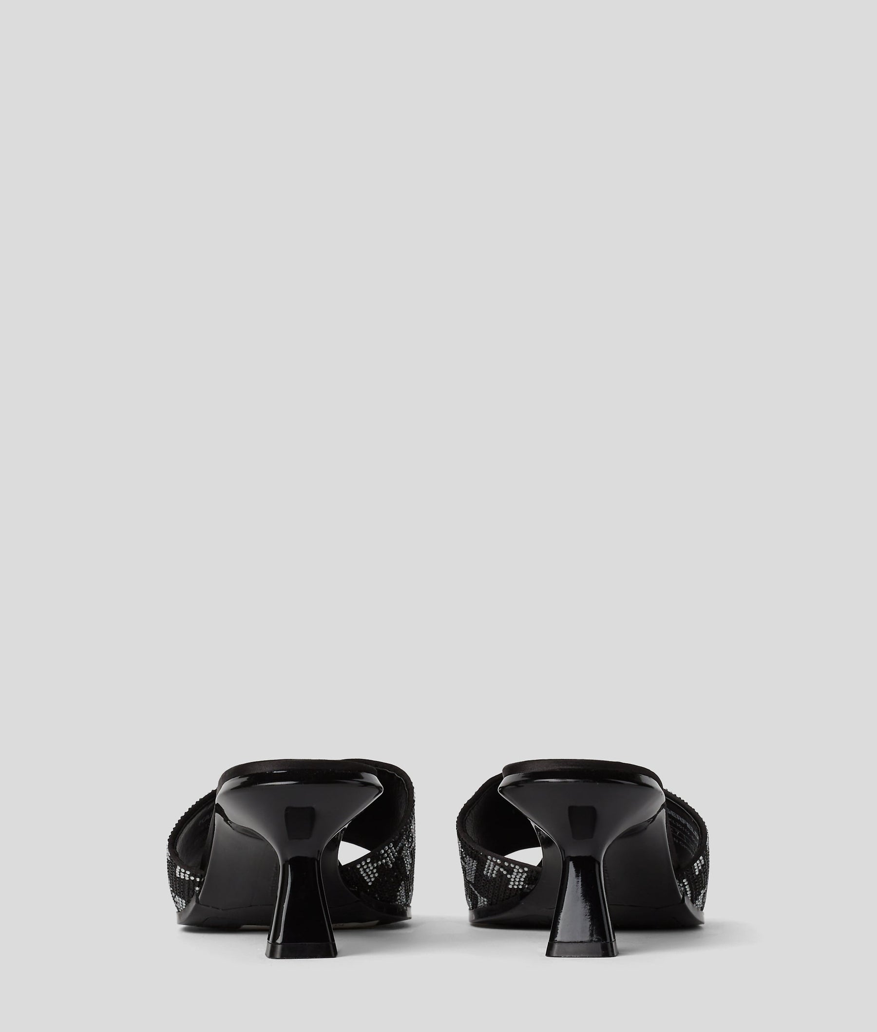 Monogram PANACHE RHINESTONE HEELED SANDALS