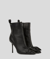 SARABANDE BOW ANKLE BOOTS