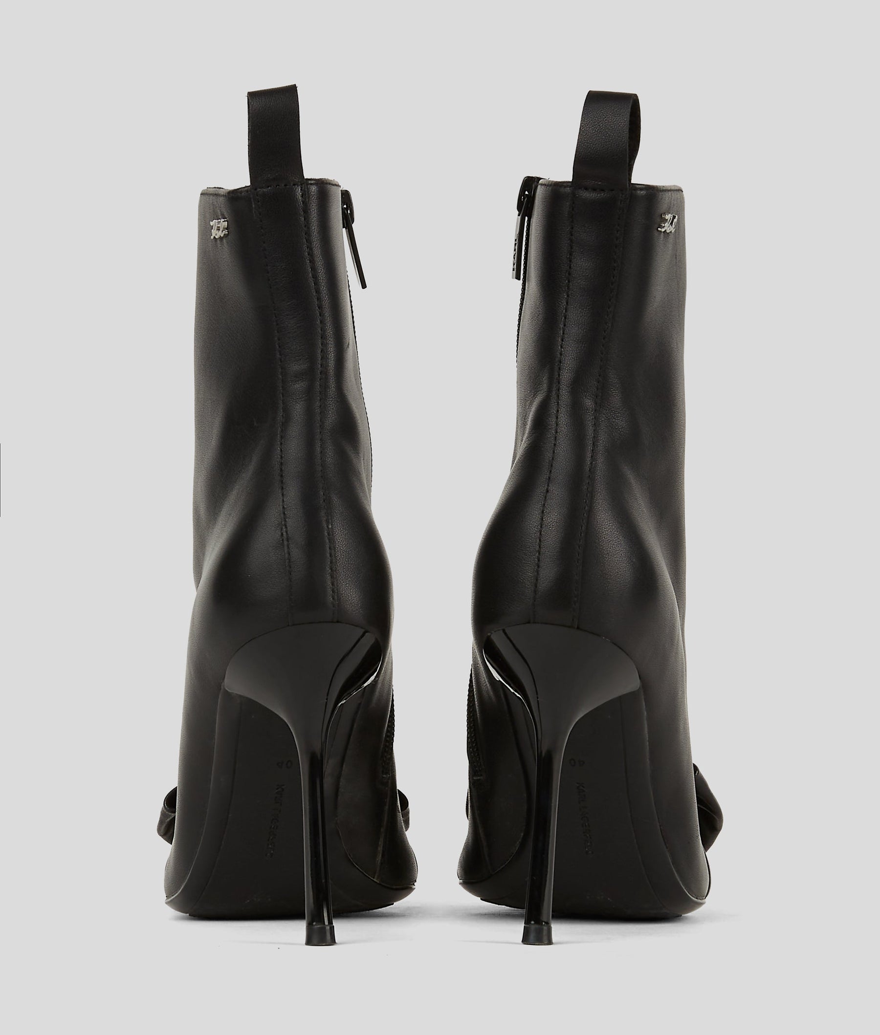 SARABANDE BOW ANKLE BOOTS