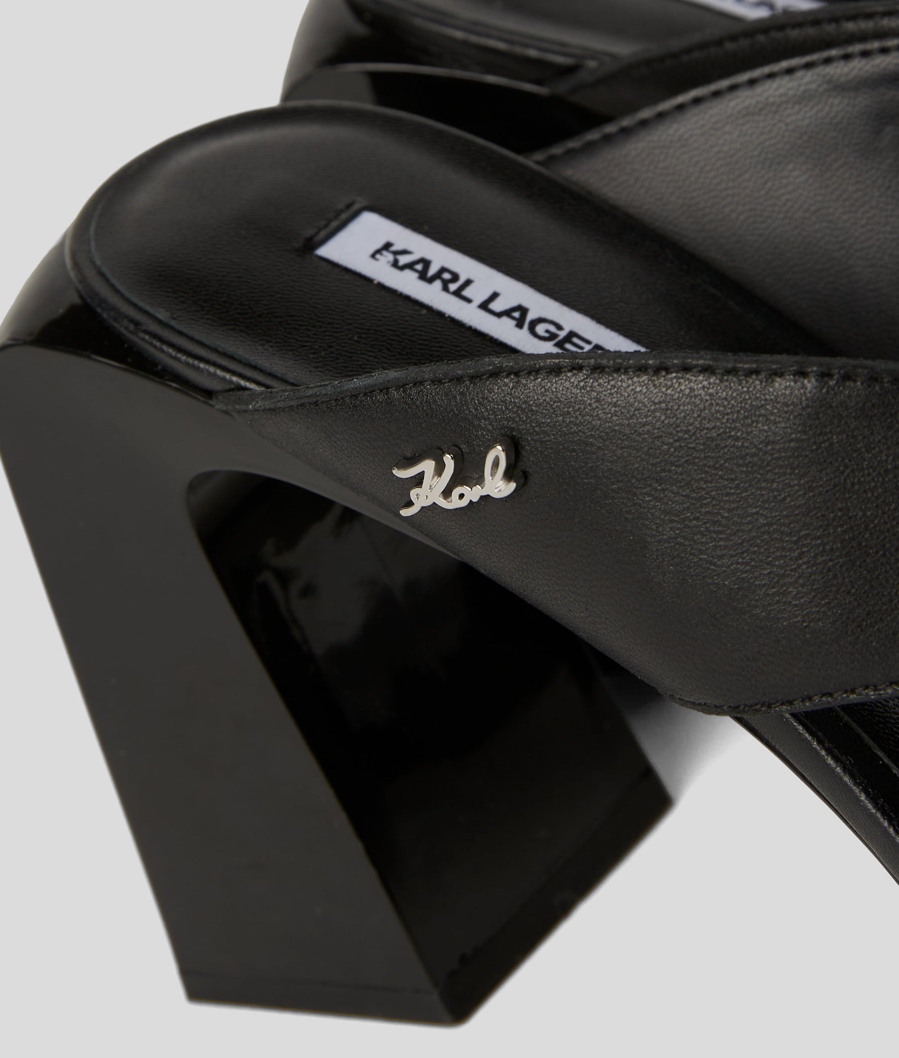 ASTRA NOVA CUT-OUT HEELED SANDALS