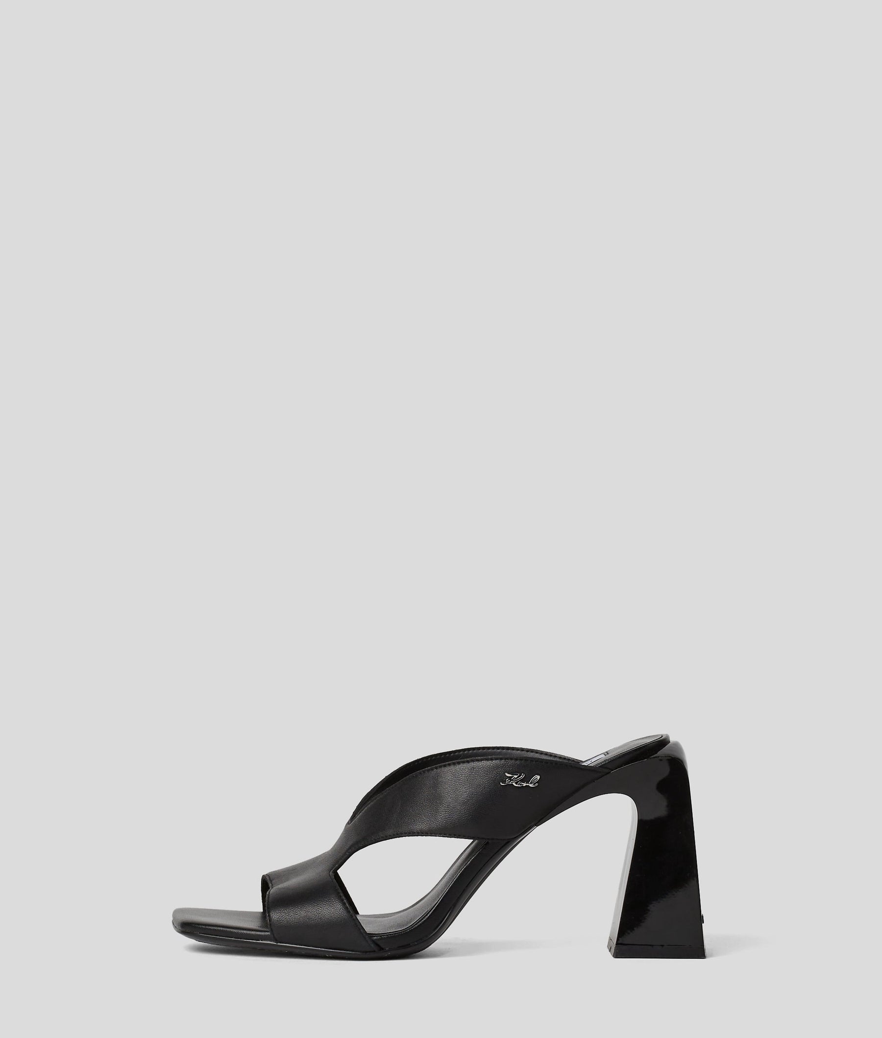ASTRA NOVA CUT-OUT HEELED SANDALS