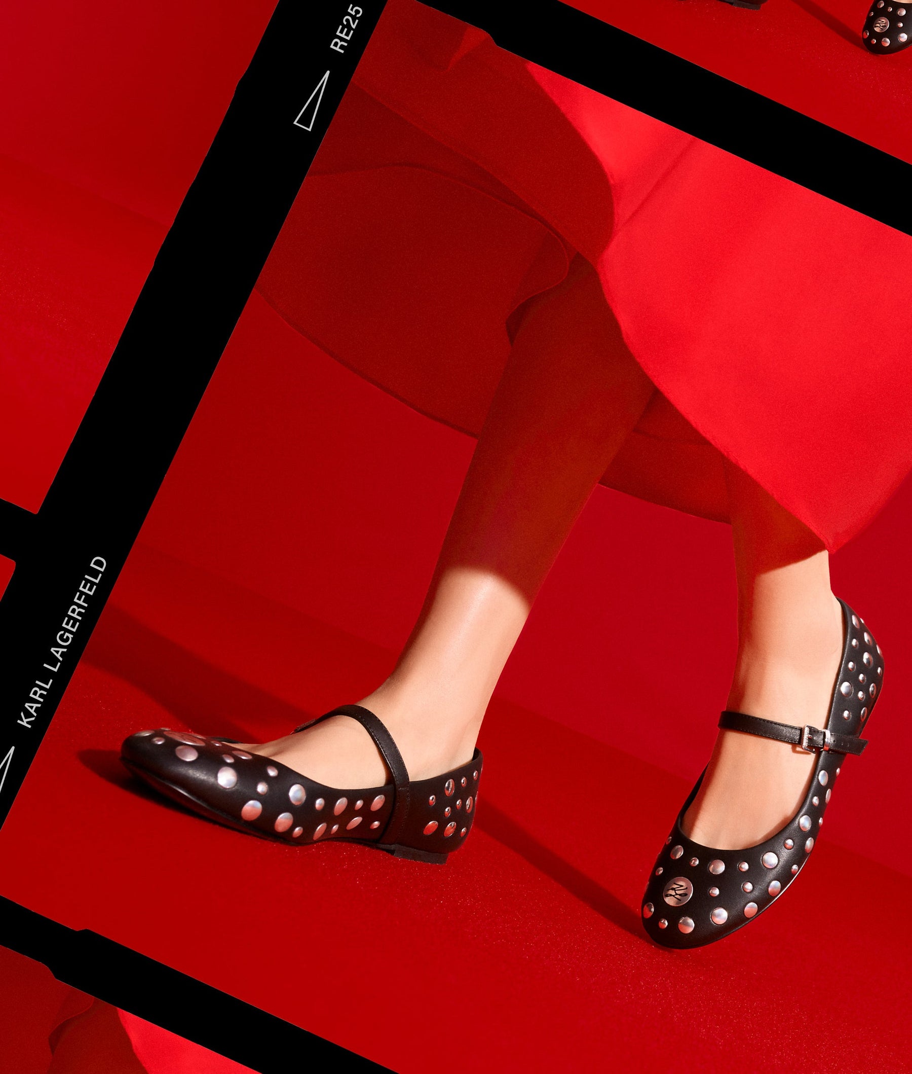 KARO MIRROR STUDS PUMPS