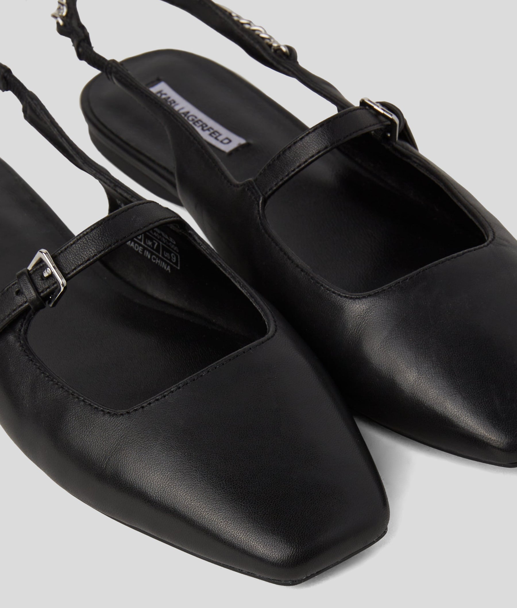 KONNIE SIGNIA CHAIN SLINGBACKS