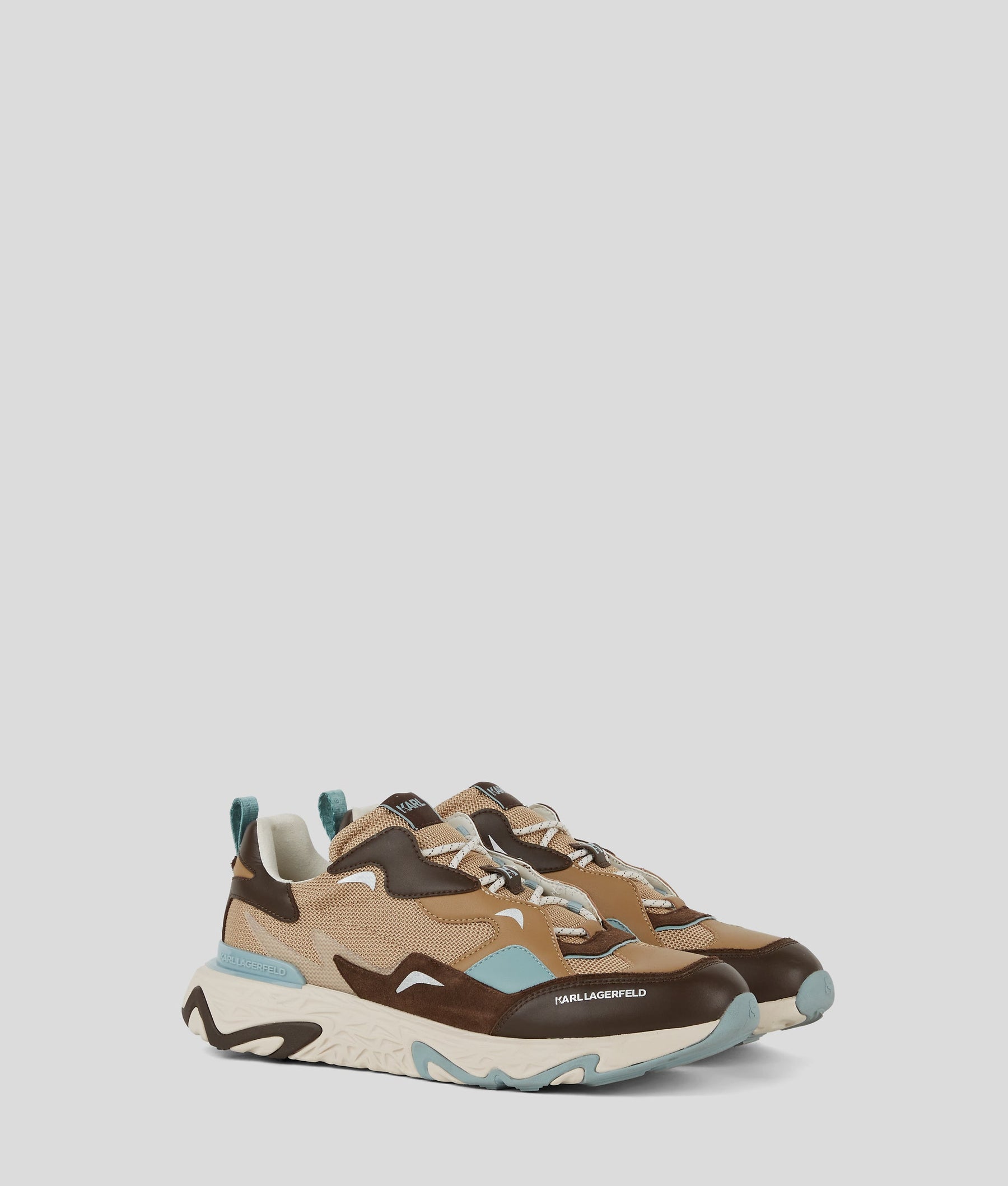 BLAZE STRIKE LEATHER TRAINERS