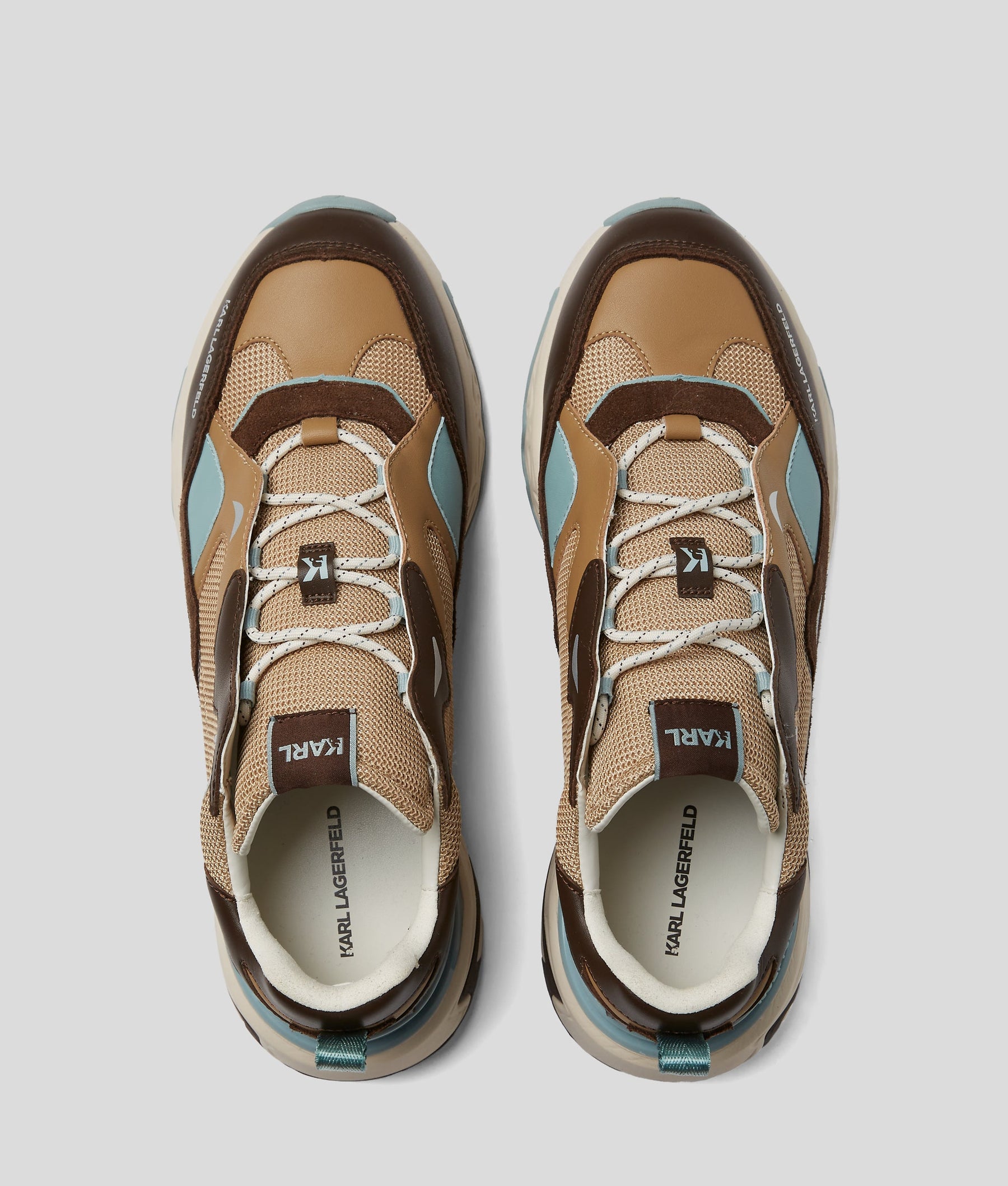 BLAZE STRIKE LEATHER TRAINERS