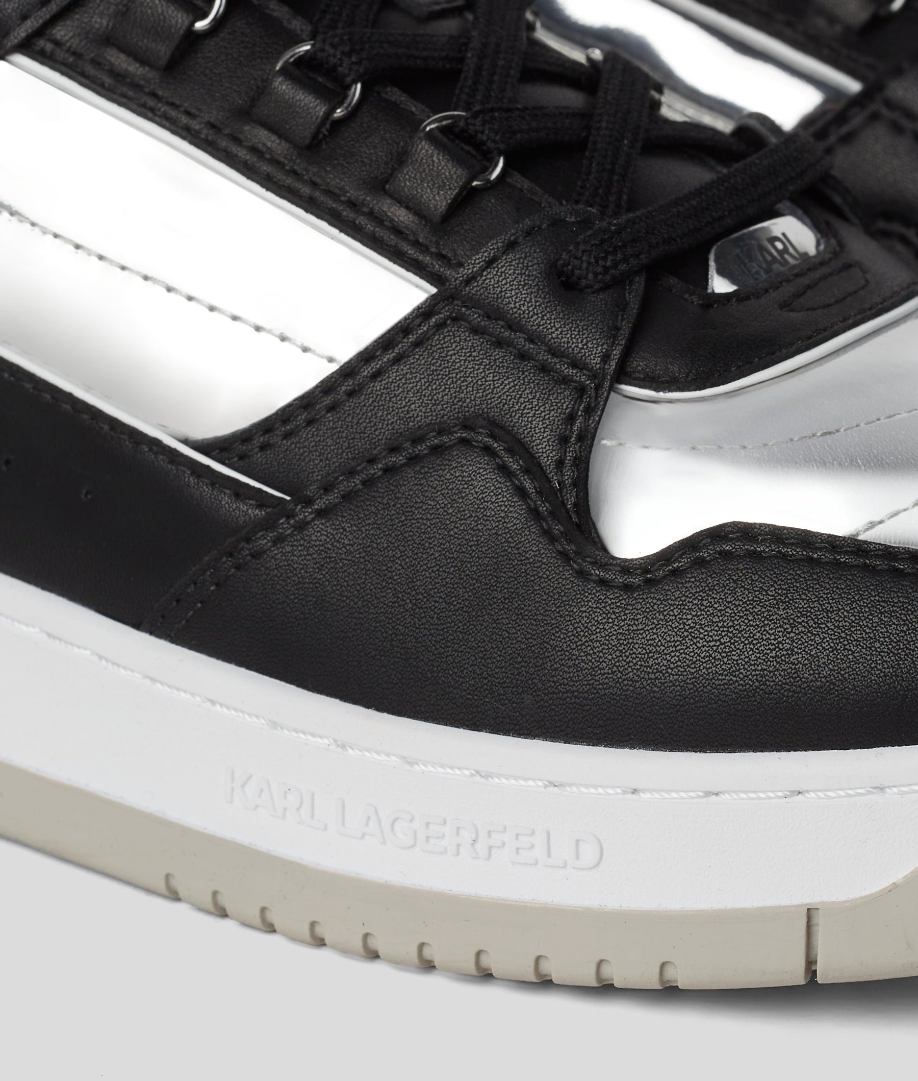 KREW METALLIC TRAINERS