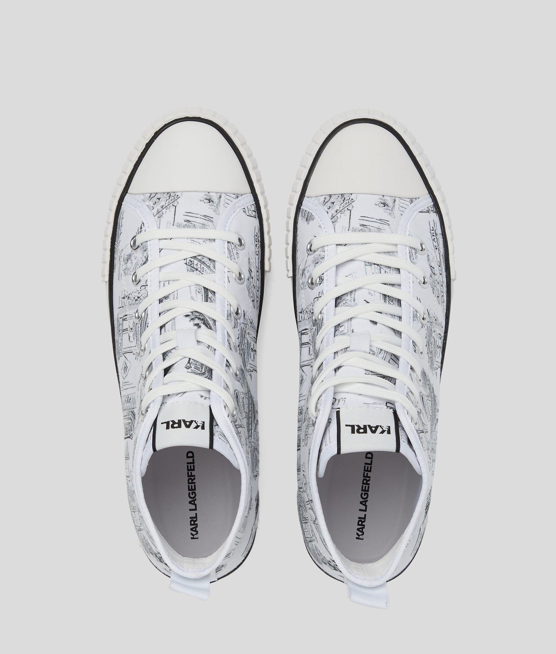 KL X JORGE PARRA HIGH-TOP TRAINERS