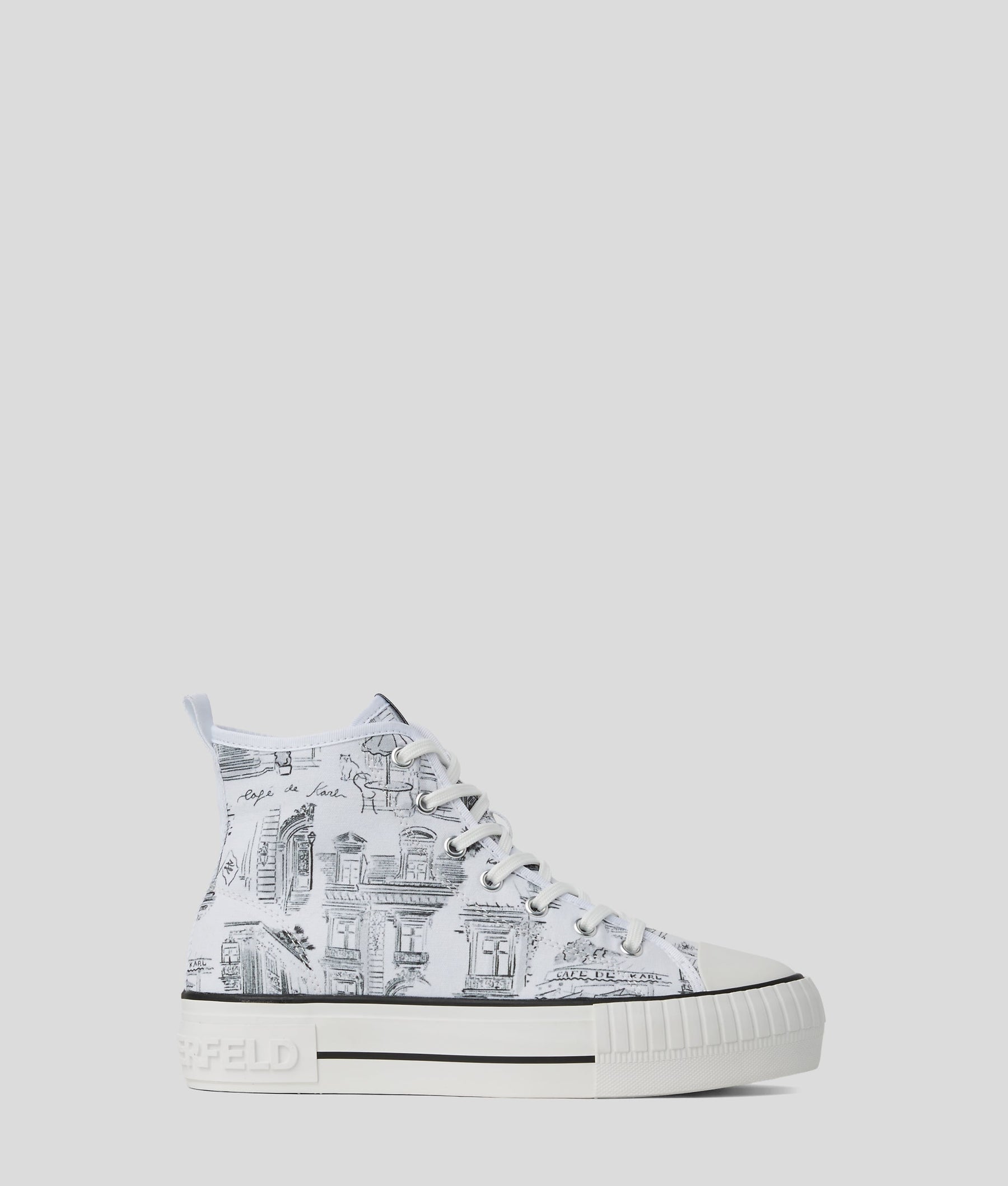 KL X JORGE PARRA HIGH-TOP TRAINERS