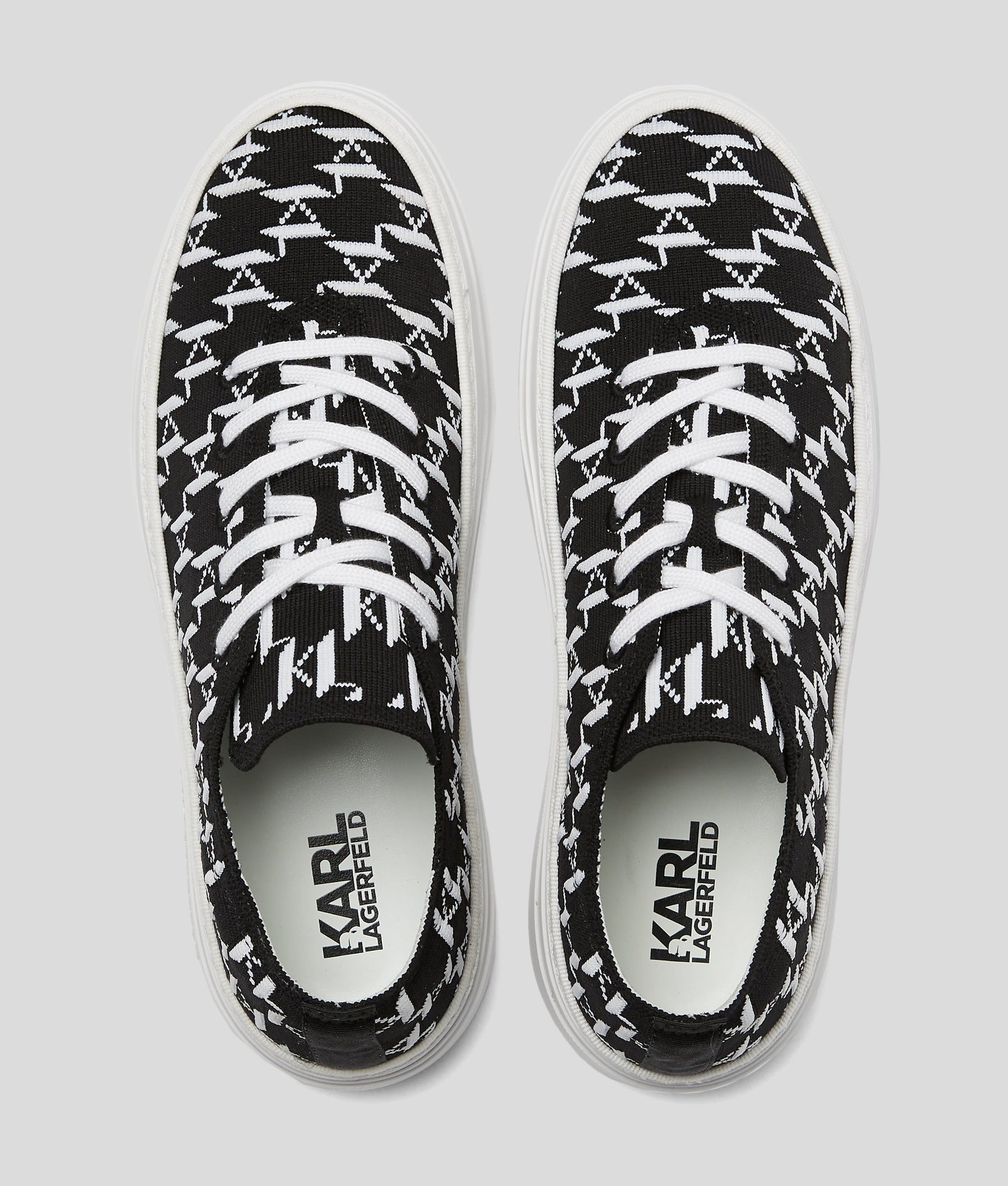 MONOGRAM KONVERT KNITTED TRAINERS