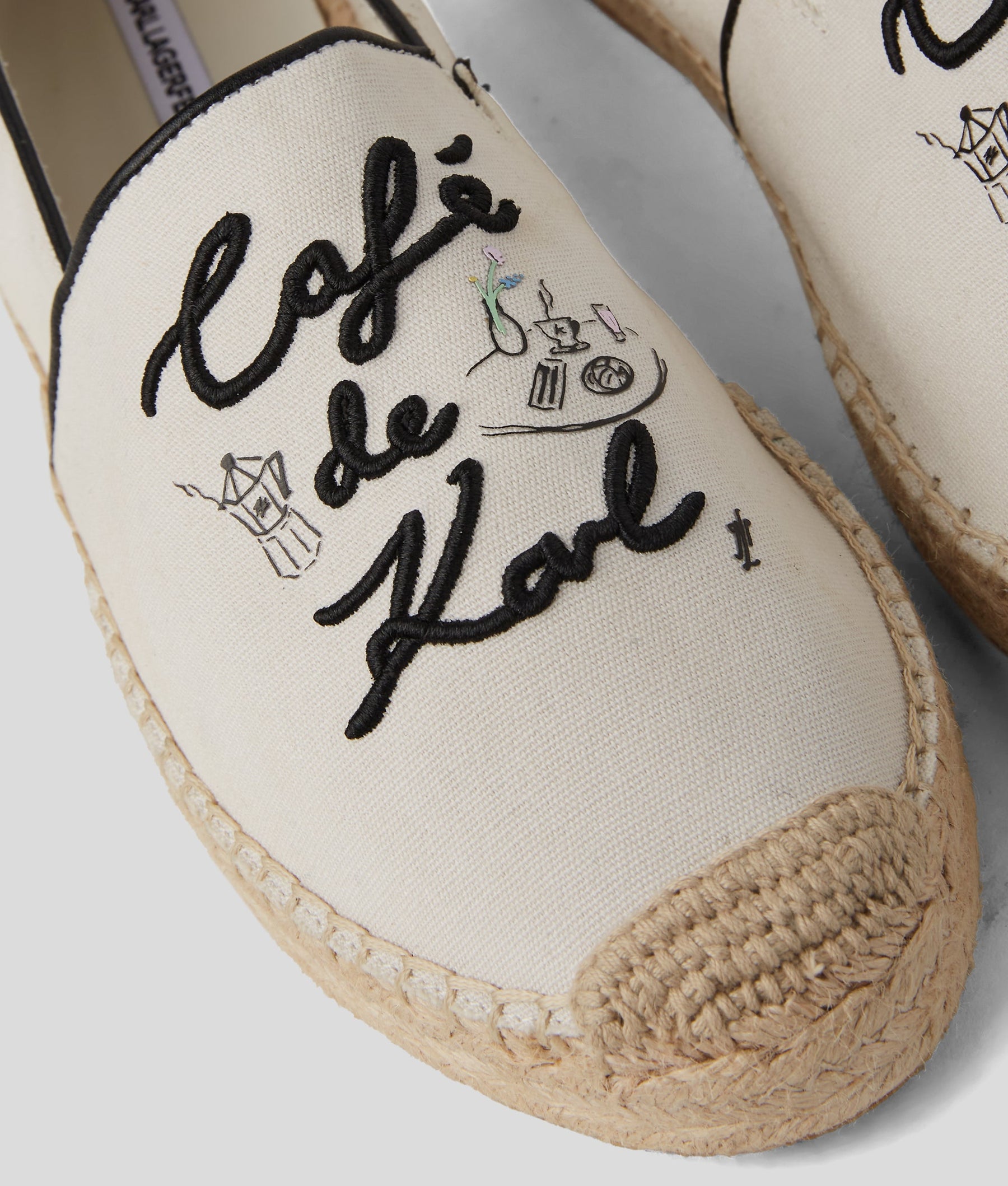 KAMINI DUO CAFÉ DE KARL ESPADRILLES