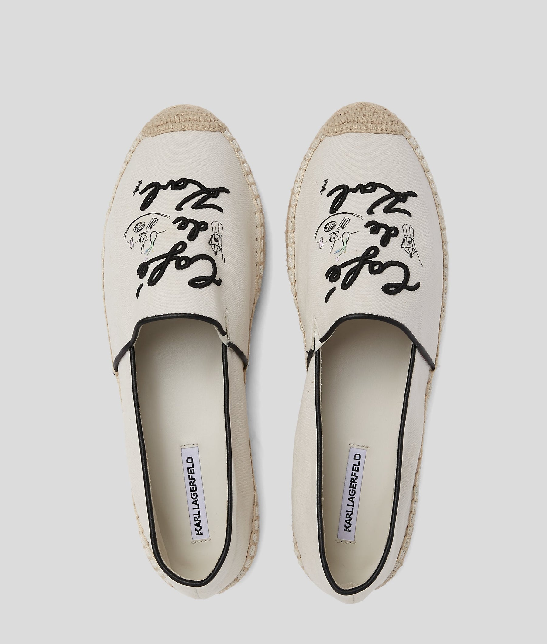 KAMINI DUO CAFÉ DE KARL ESPADRILLES