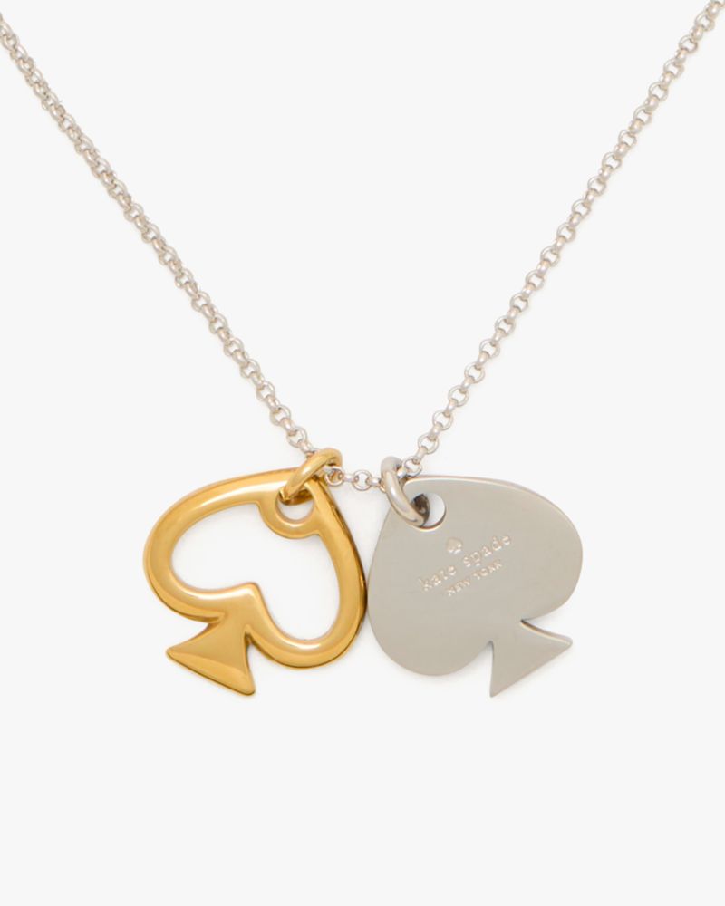 Statement Spade Charm Pendant