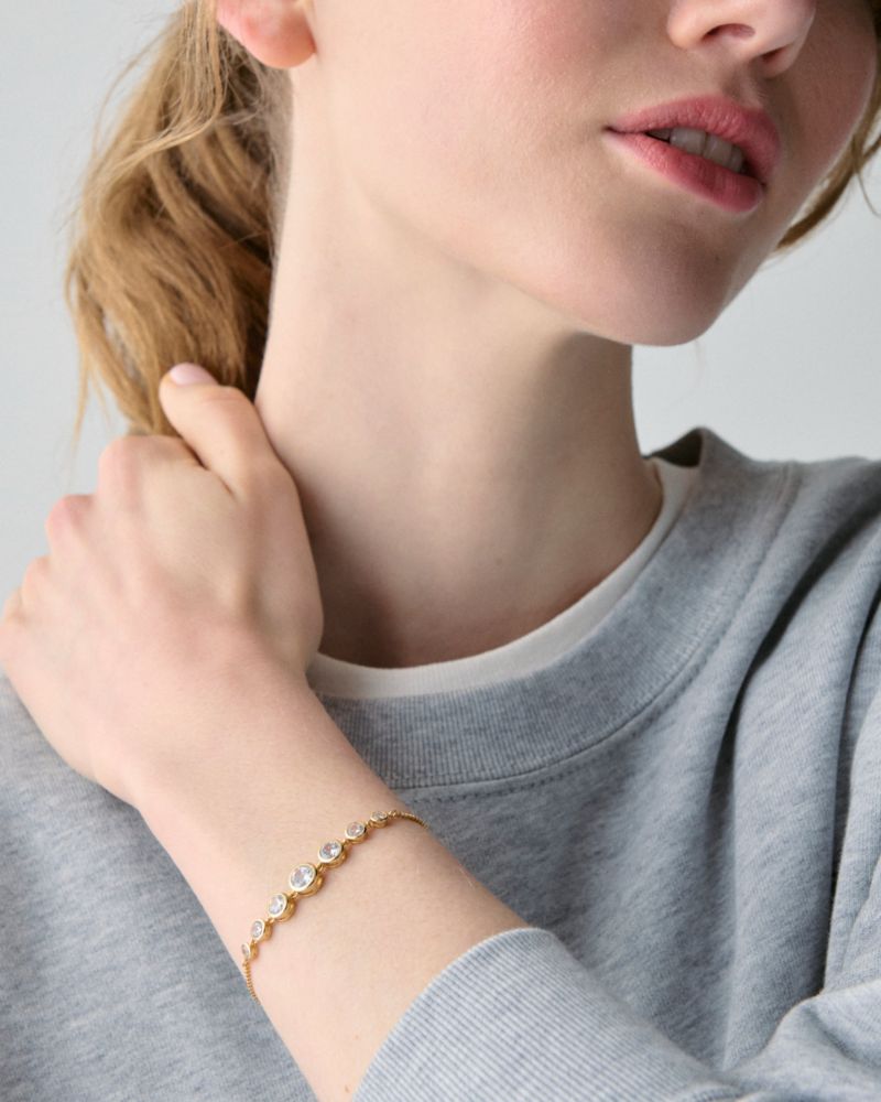 Sparkling Stone Slider Bracelet