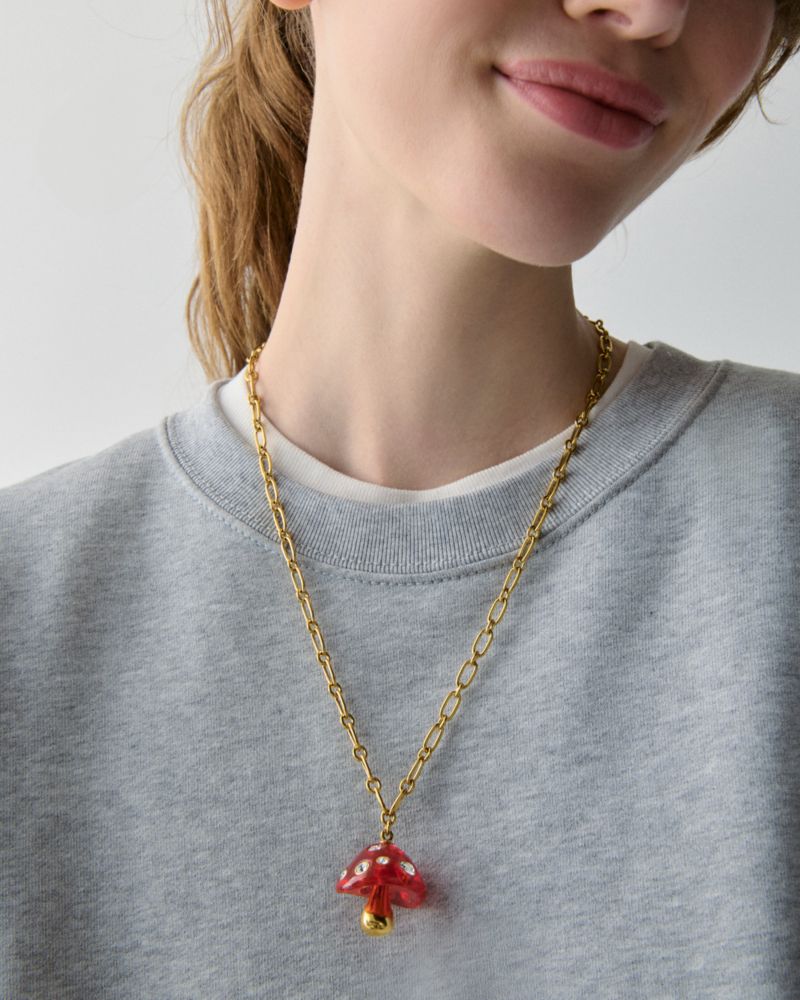 Forest Pop Mushroom Pendant