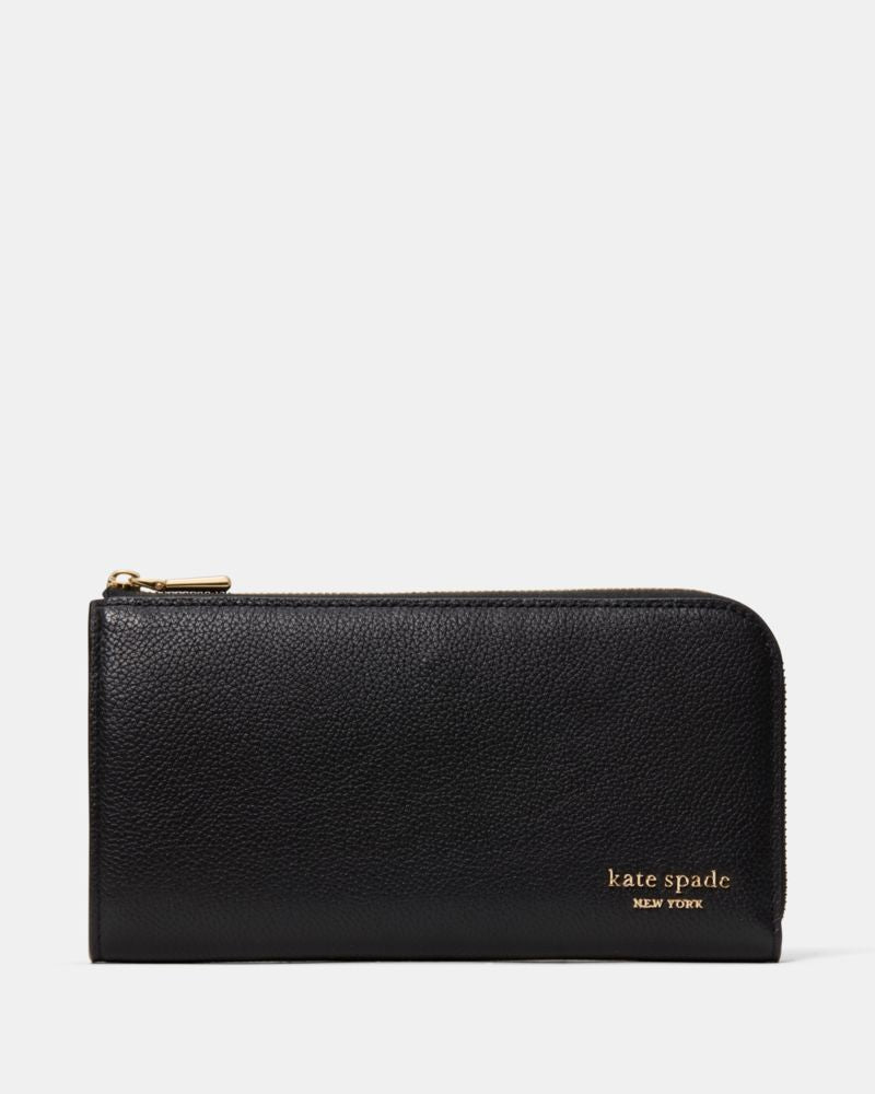 Devin Pebble Zip Around Continental Wallet