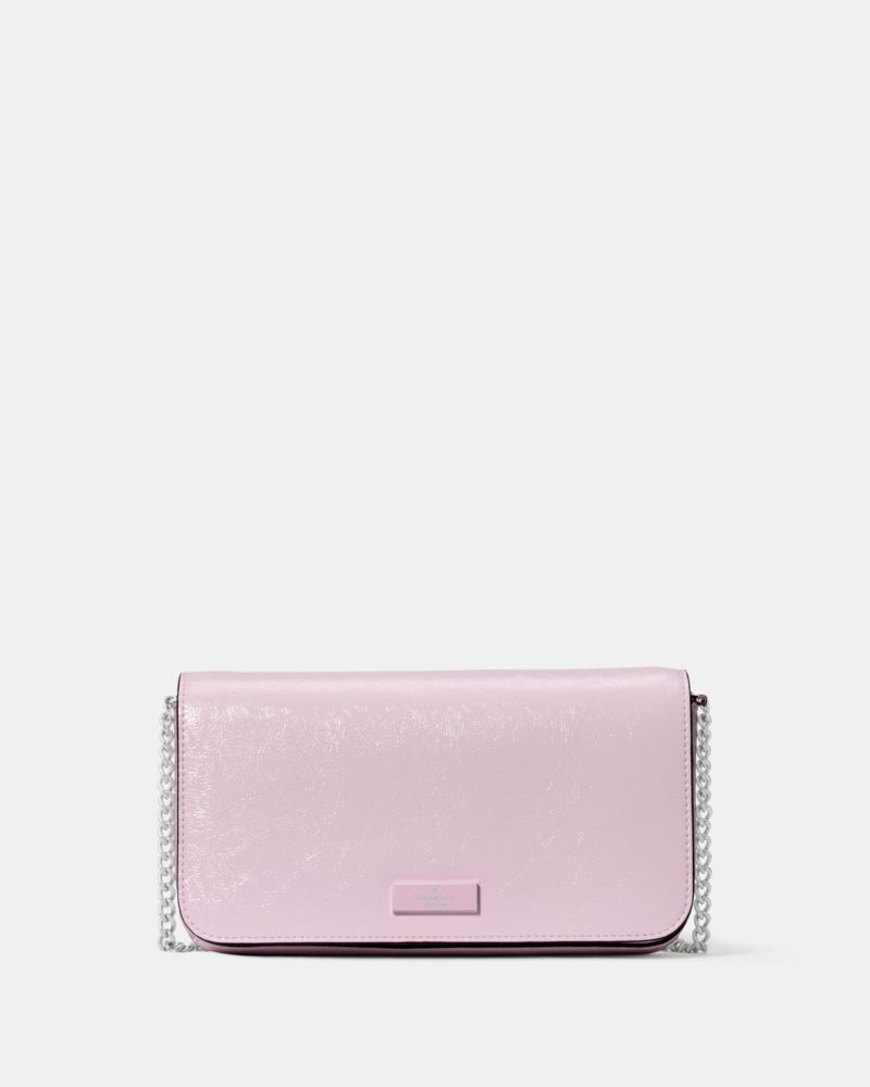 Bridget Crinkle Patent Mini Crossbody