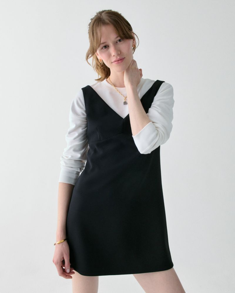 V-neck Mini Dress