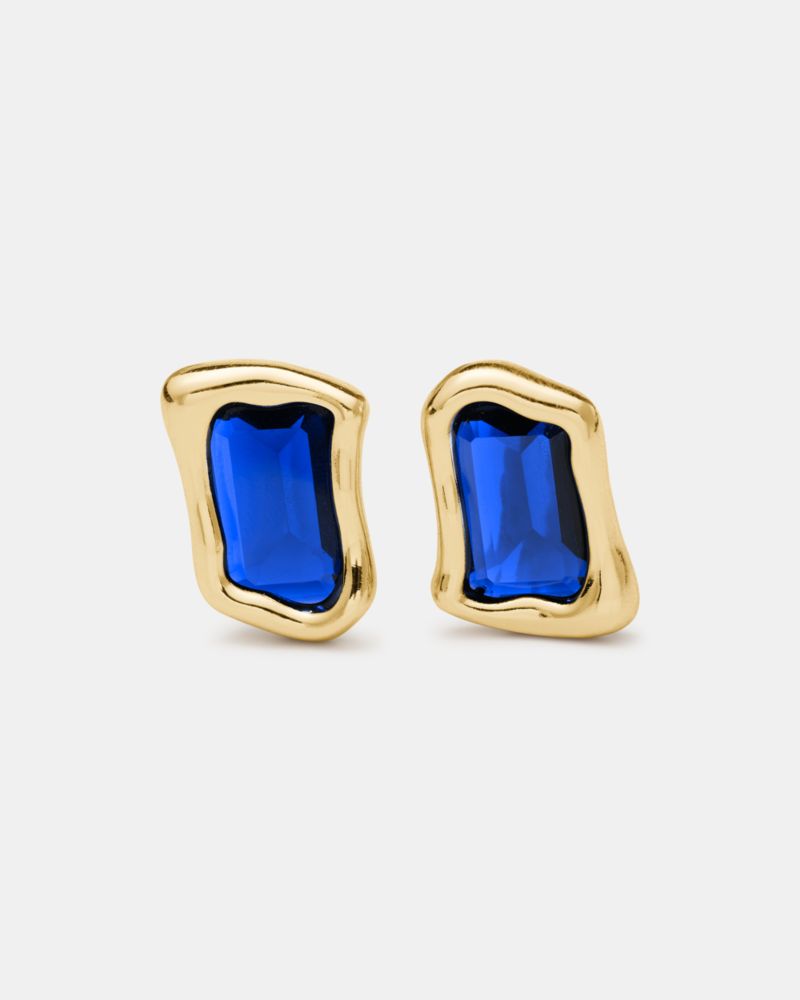 Molten Glass Statement Studs